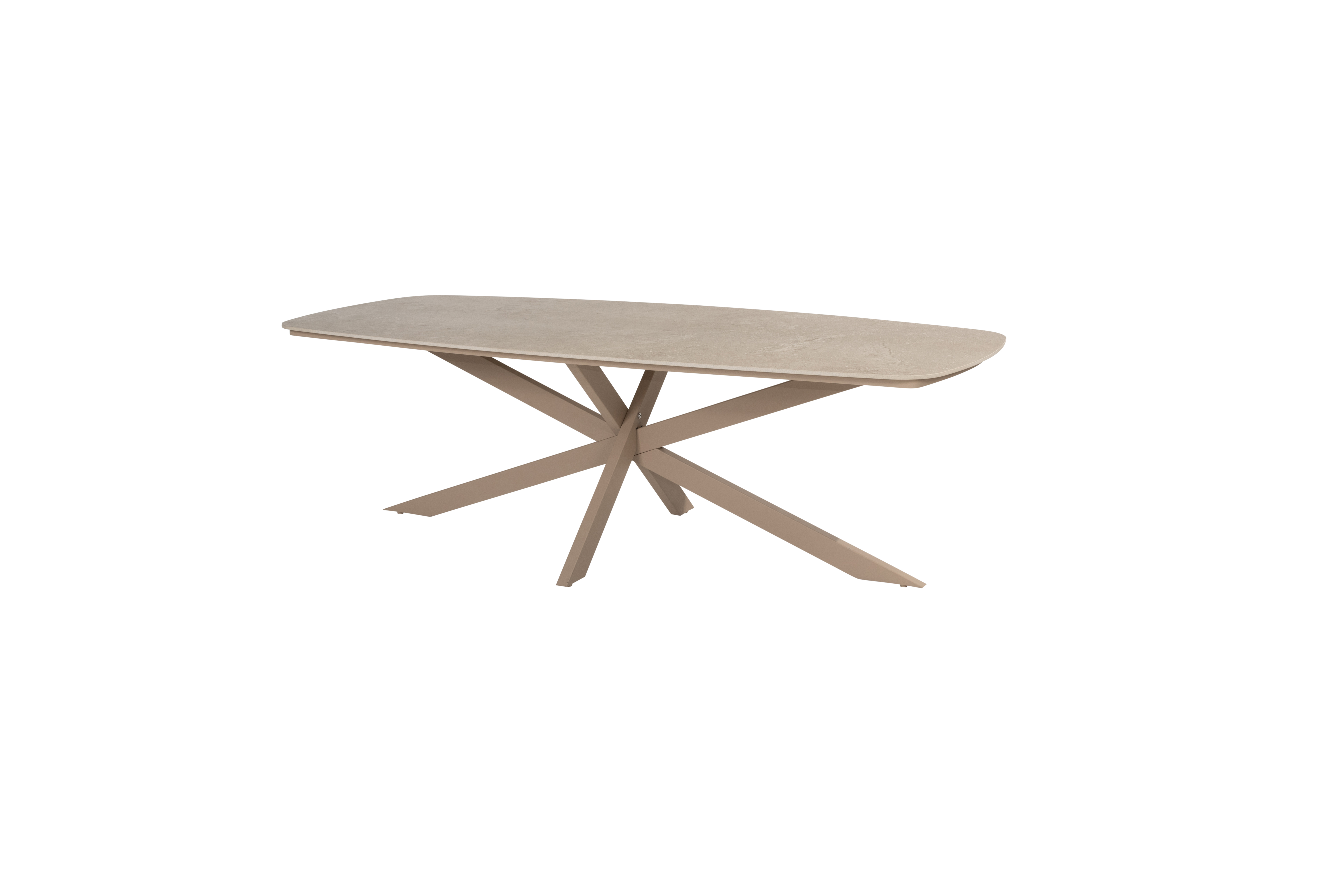 Taste by 4SO Prado tuintafel deens ovaal 240 x 105 latte