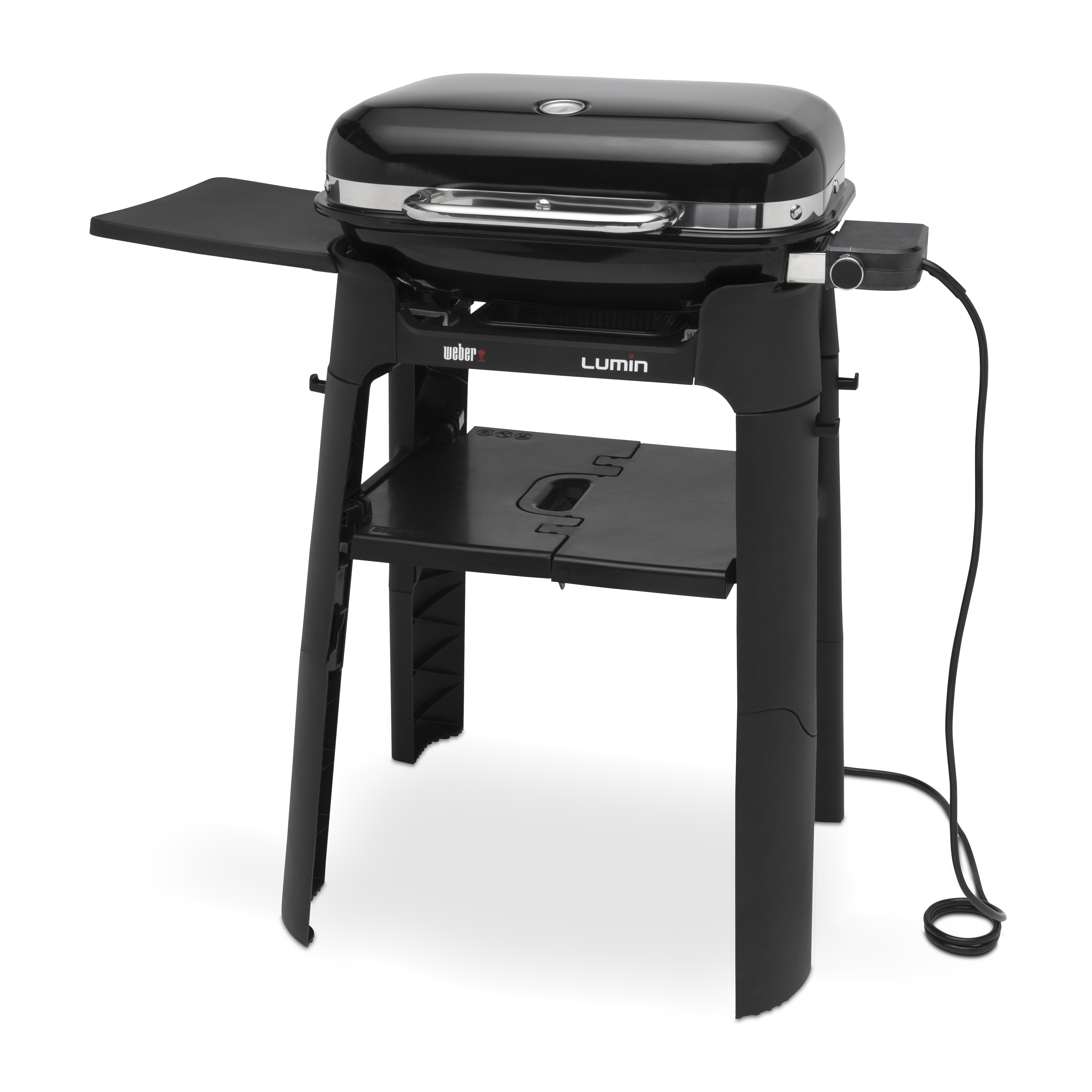 Weber Lumin Black w/stand, elektrisch