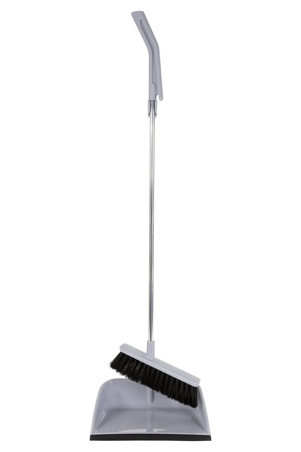 Mariaset met lange metalen steel 23x23 cm lengte 90 cm vegerbreedte 20 cm