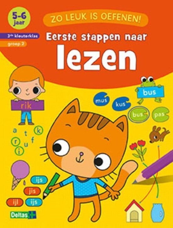 Zo leuk is oefenen! Eerste stappen naar lezen 5-6 jaar afbeelding