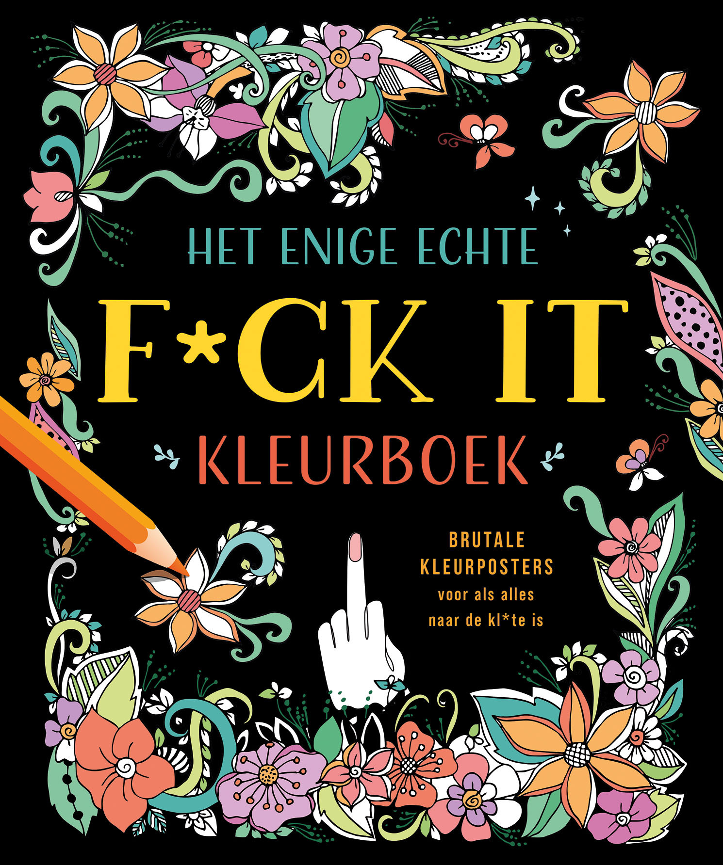 Deltas Het enige echte f*ck it kleurboek