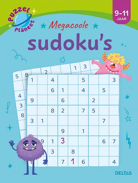 Puzzelplaneet megacoole sudoku's (9-11 j.)