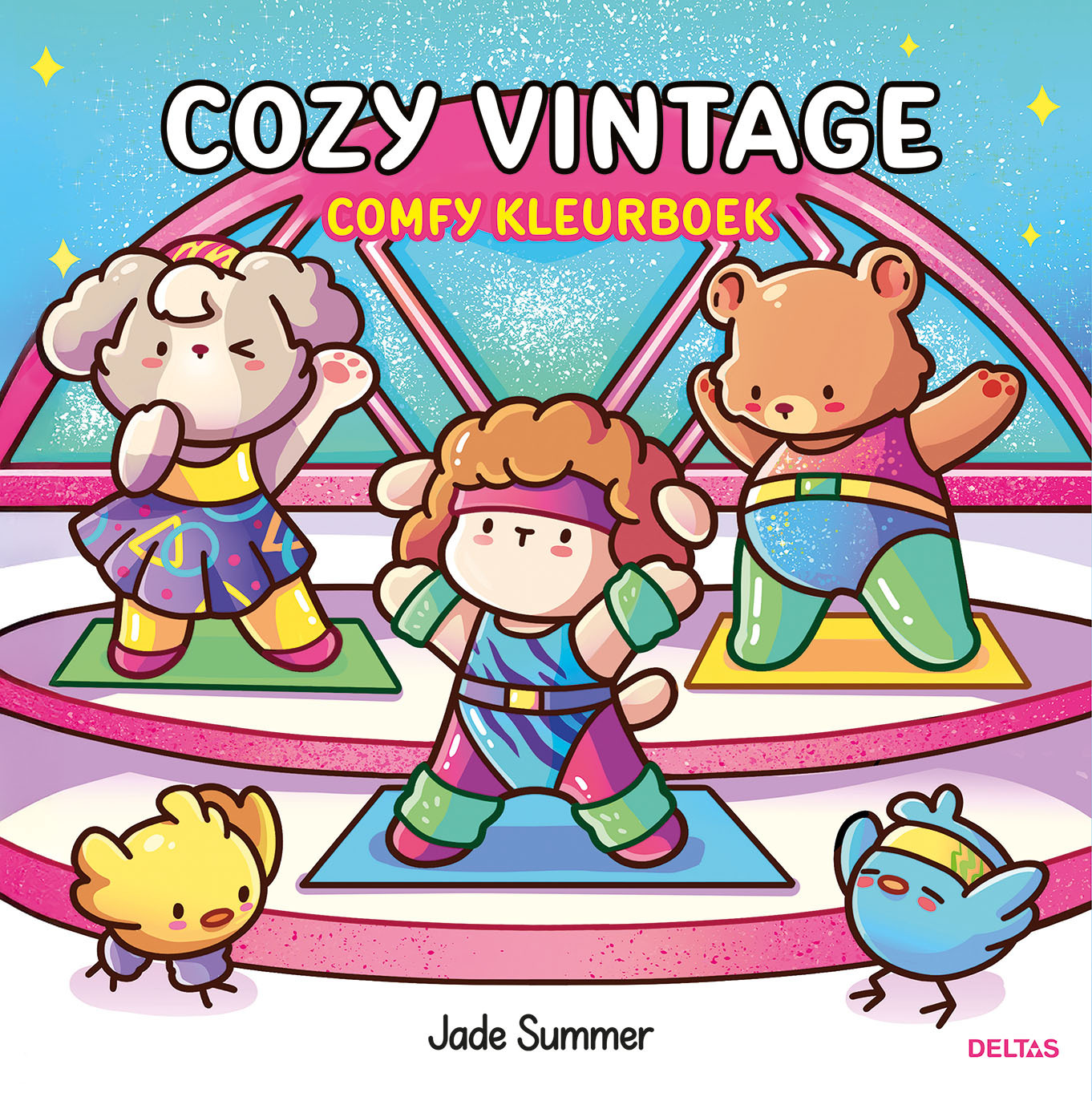 Deltas Cozy Vintage Comfy kleurboek Jade Summer