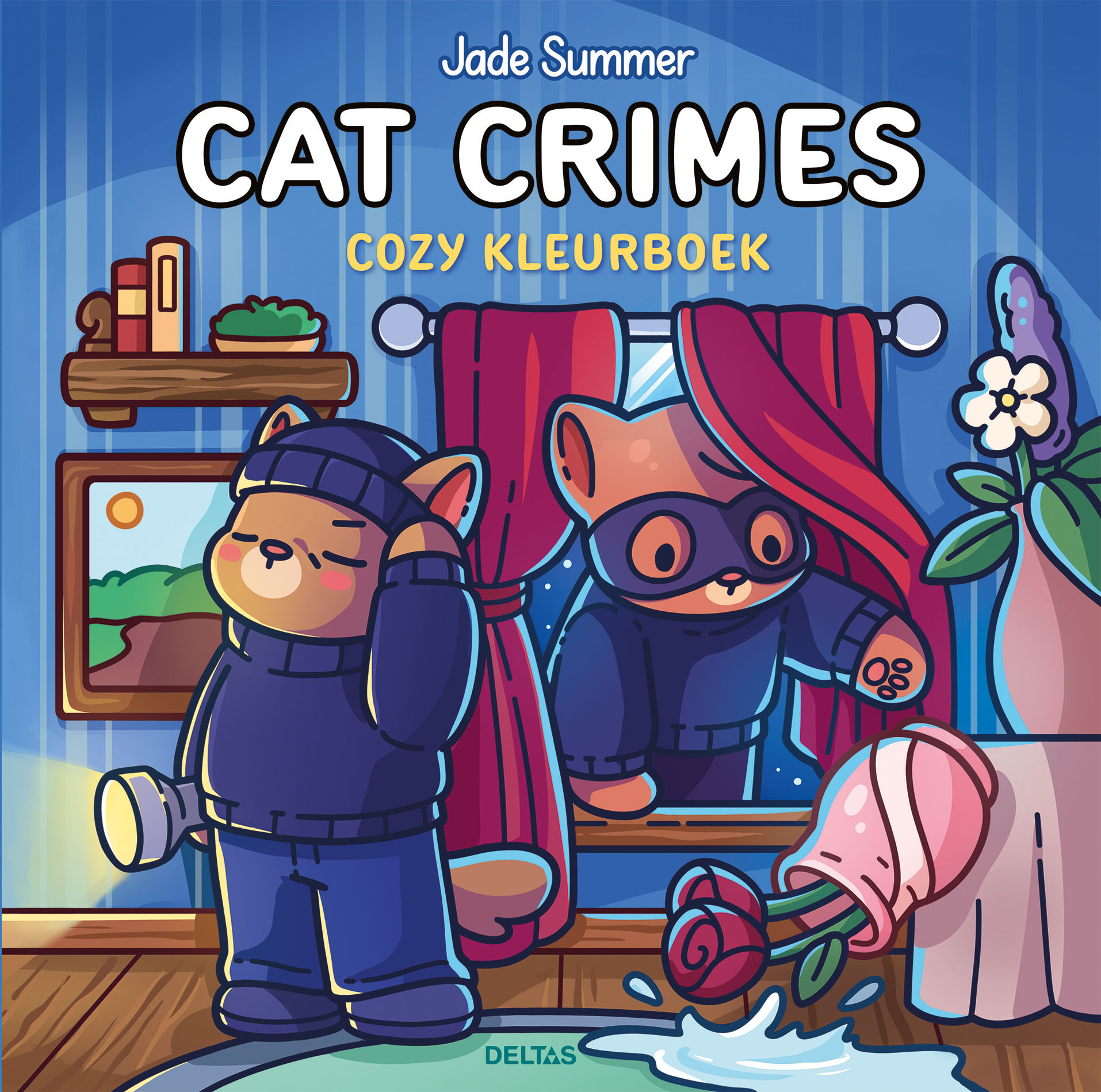 Deltas Cat Crimes Cozy kleurboek Jade Summer
