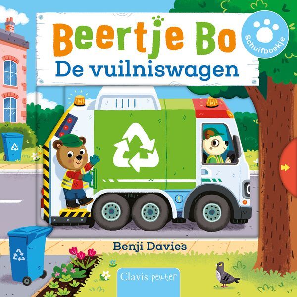 Beertje Bo de vuilniswagen
