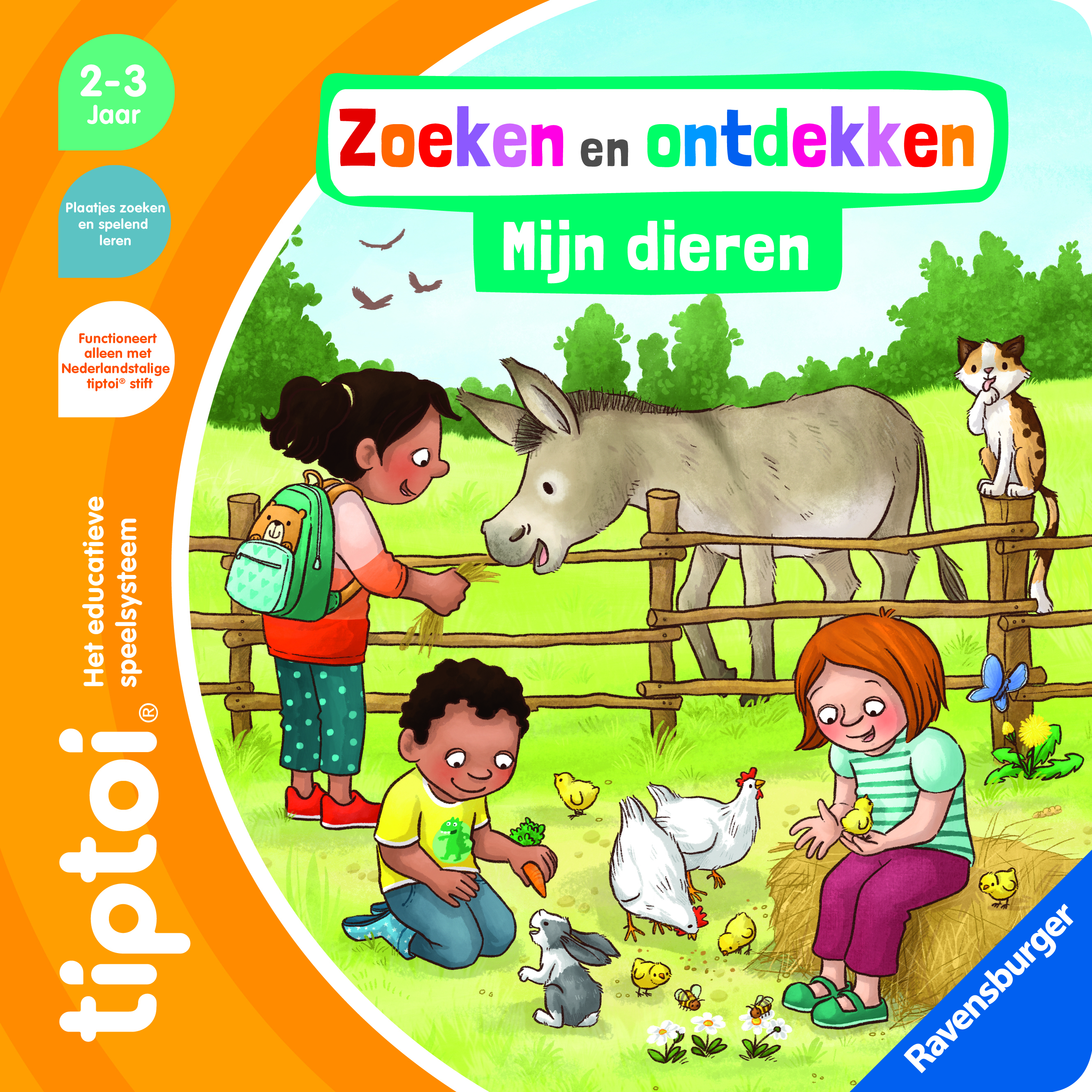 Ravensburger Tiptoi Ravensburger tiptoi zoeken en ontdekken mijn dieren afbeelding