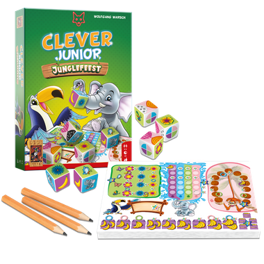 Clever junior Junglefeest dobbelfeest