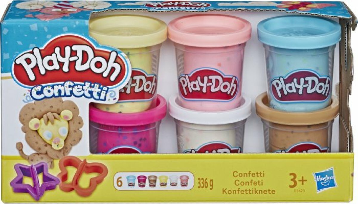 Playdoh confetti klei afbeelding