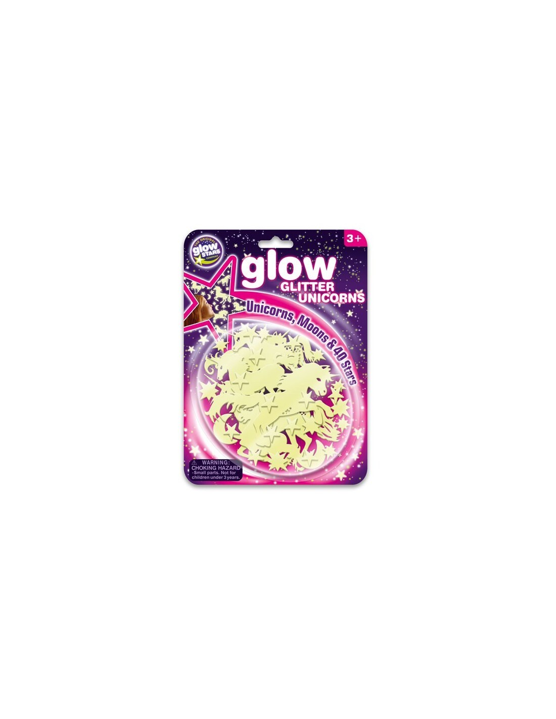 Glow Glitter Unicorns