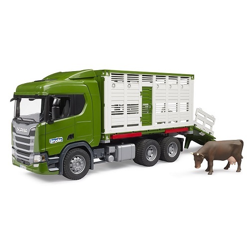 Bruder Scania Super 560R veetransport Veewagen + dier