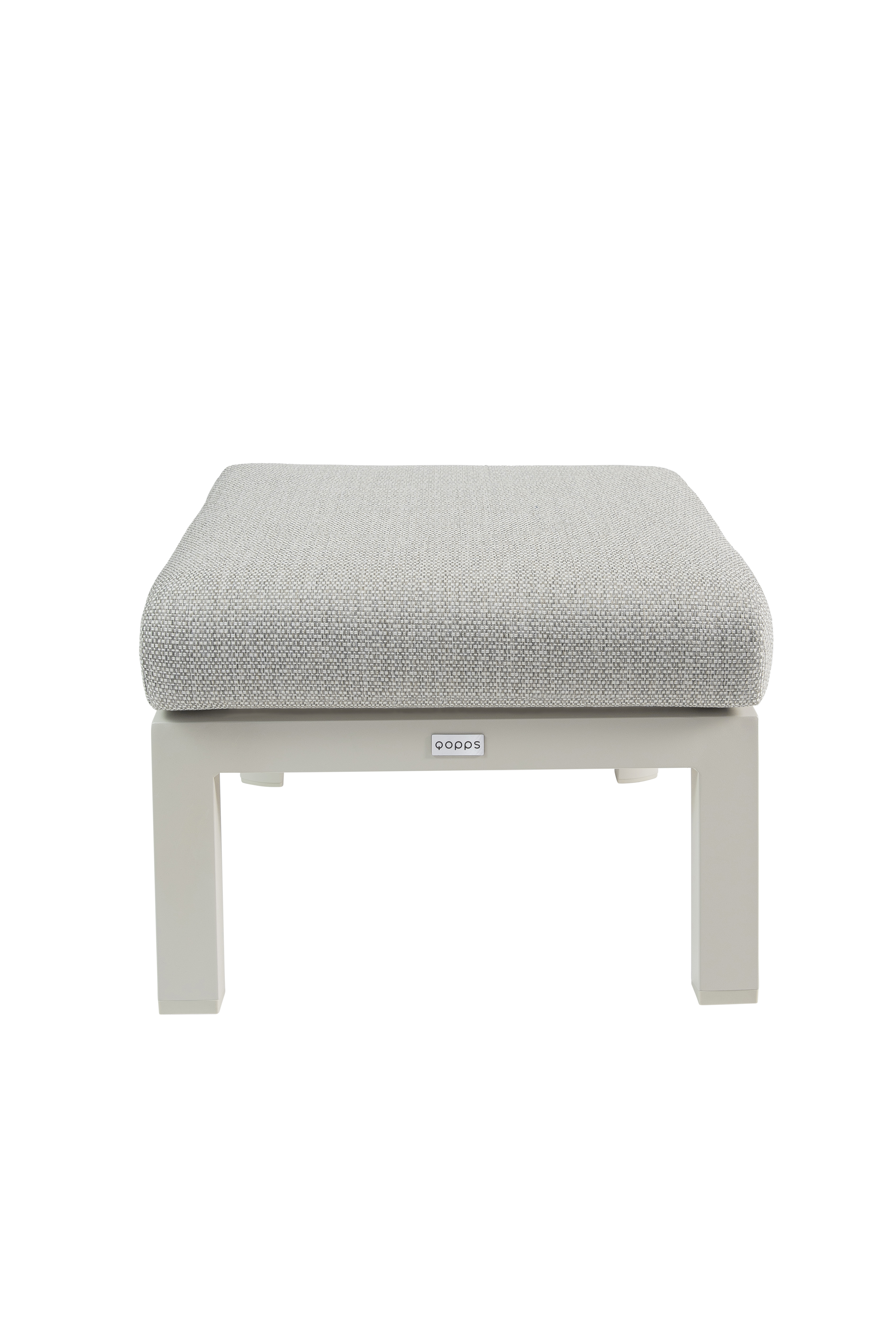 Qopps Okios voetenbank latte light mat