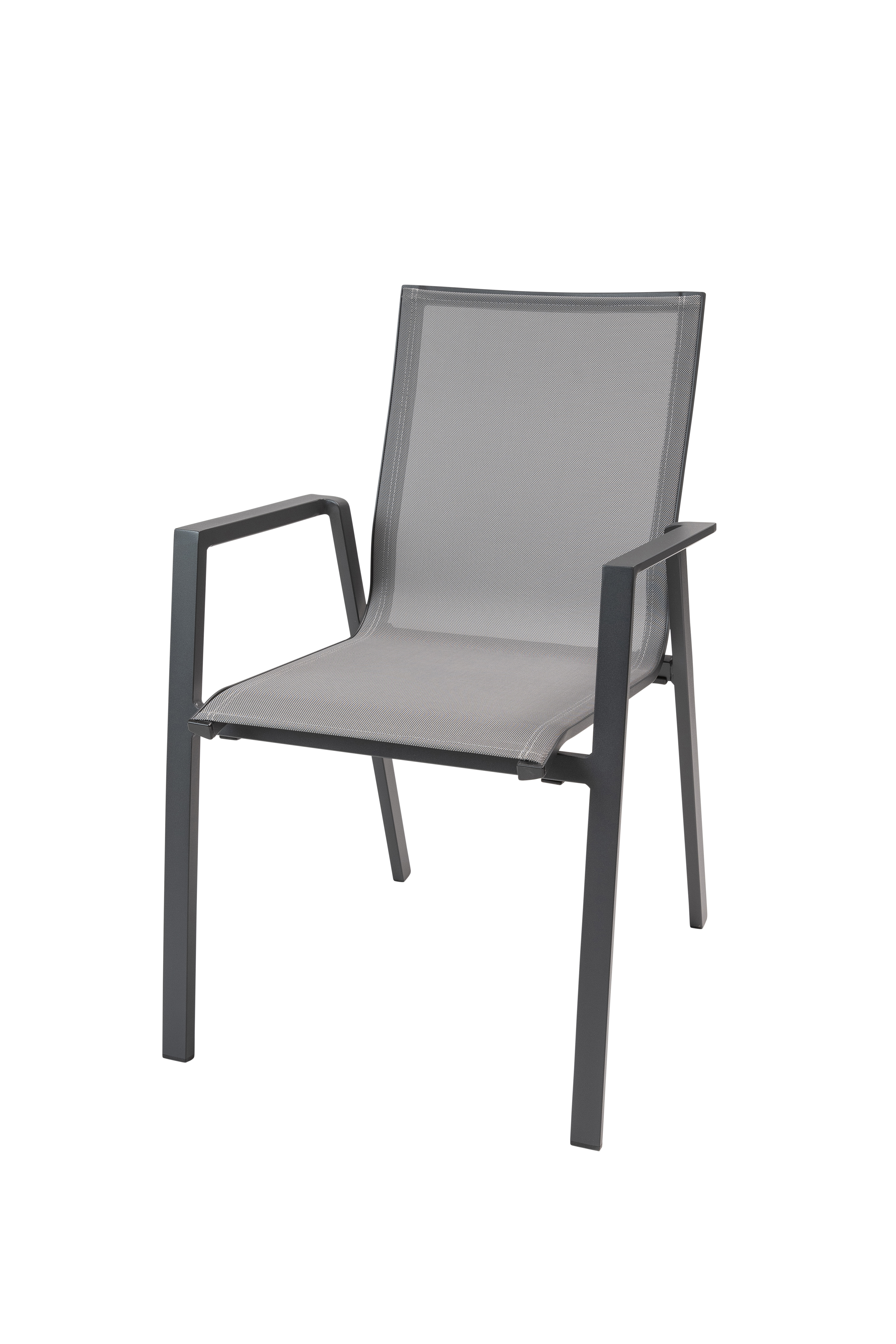 Qopps Jibba stapelbare tuinstoel mat royal grey