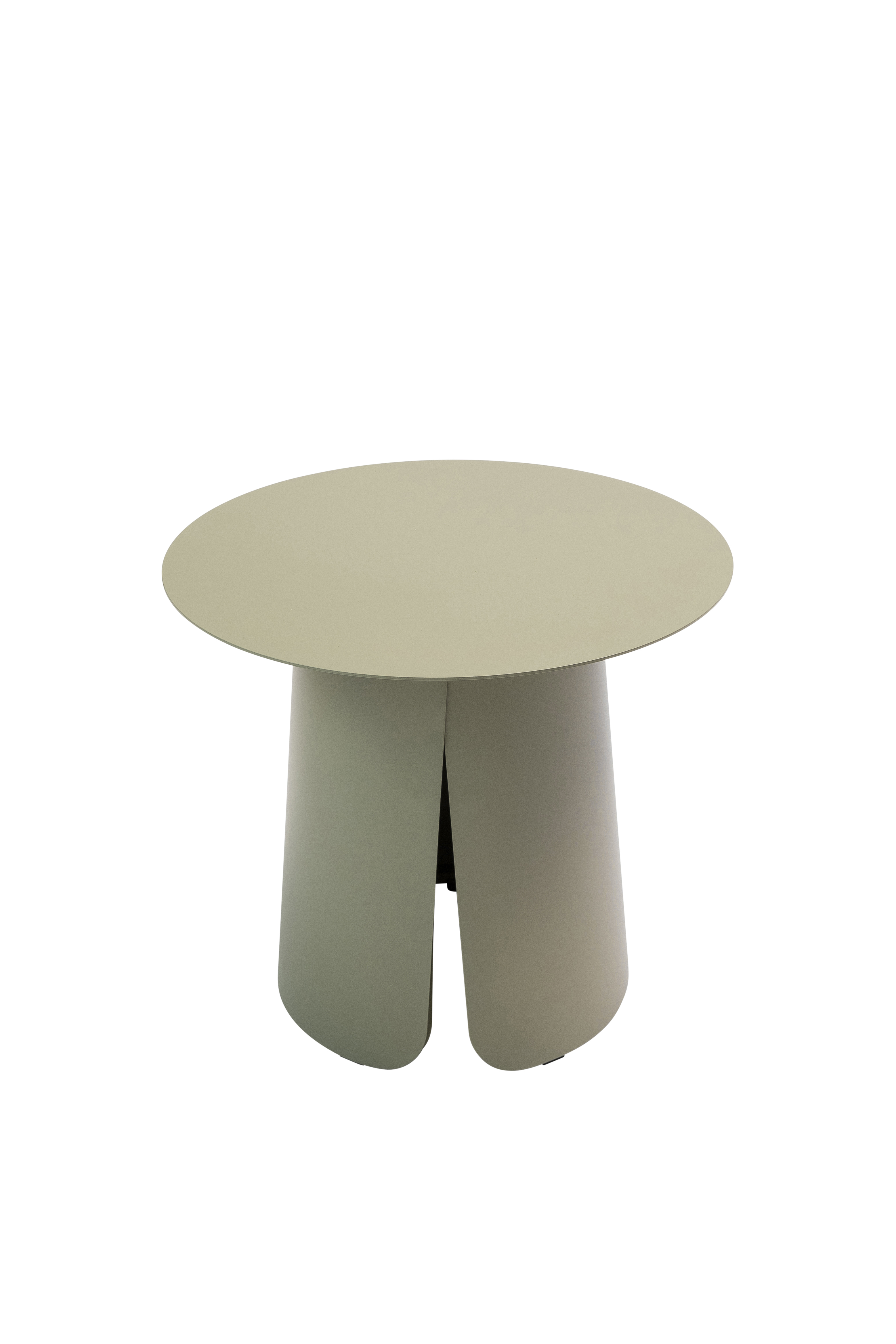Qopps Okios koffie tafel 45 cm rond en 39 cm hoog Olive green