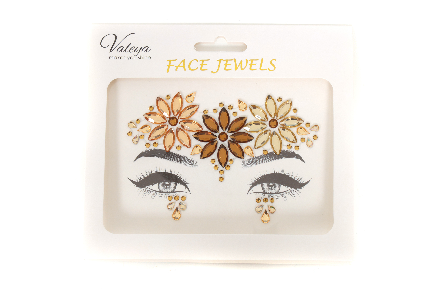 Gezicht sticker Face jewels 19