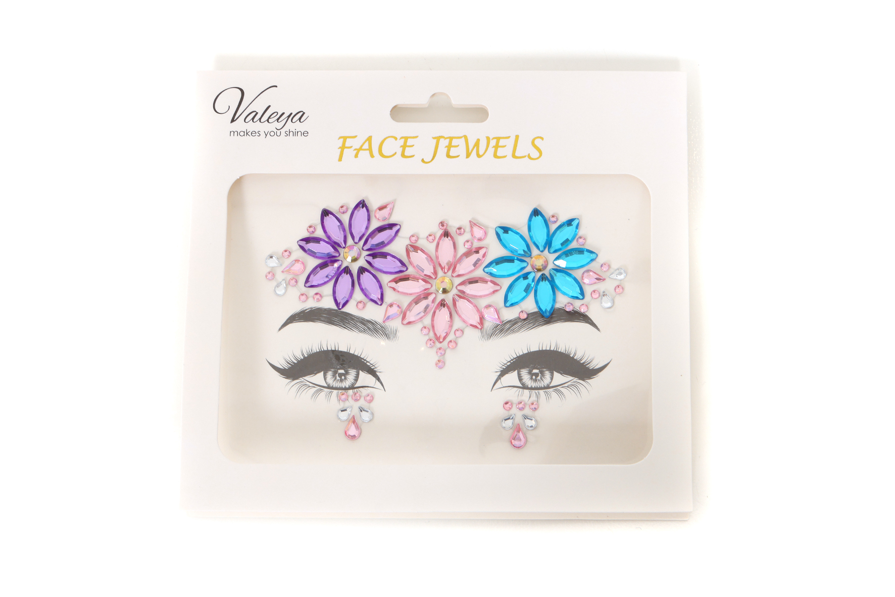 Gezicht sticker Face jewels 22