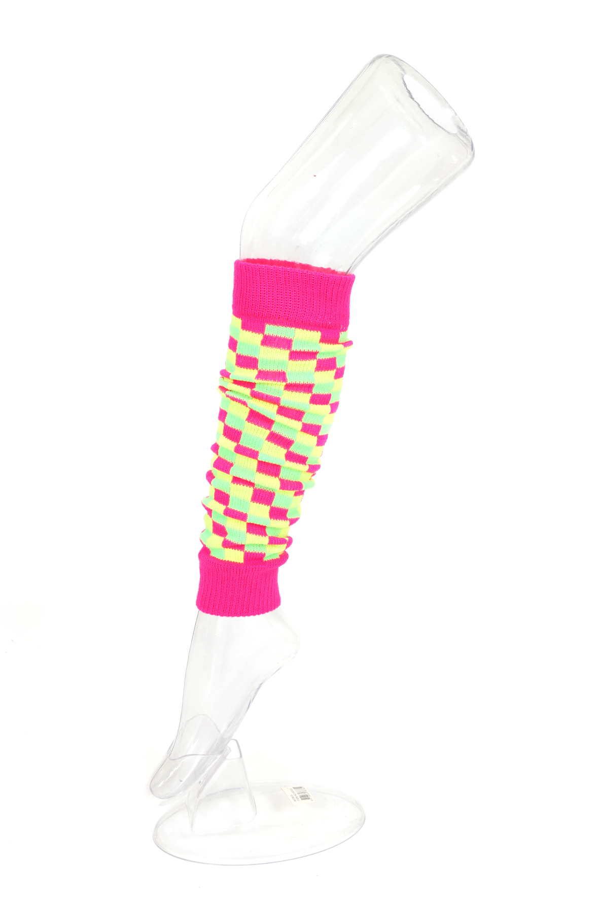 Beenwarmers neon blokjes