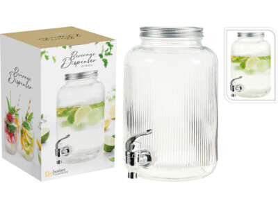 Drankdispenser glas 4 liter
