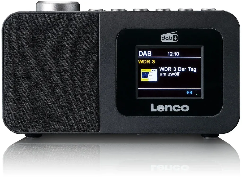 Lenco wekkerradio CR-625BK