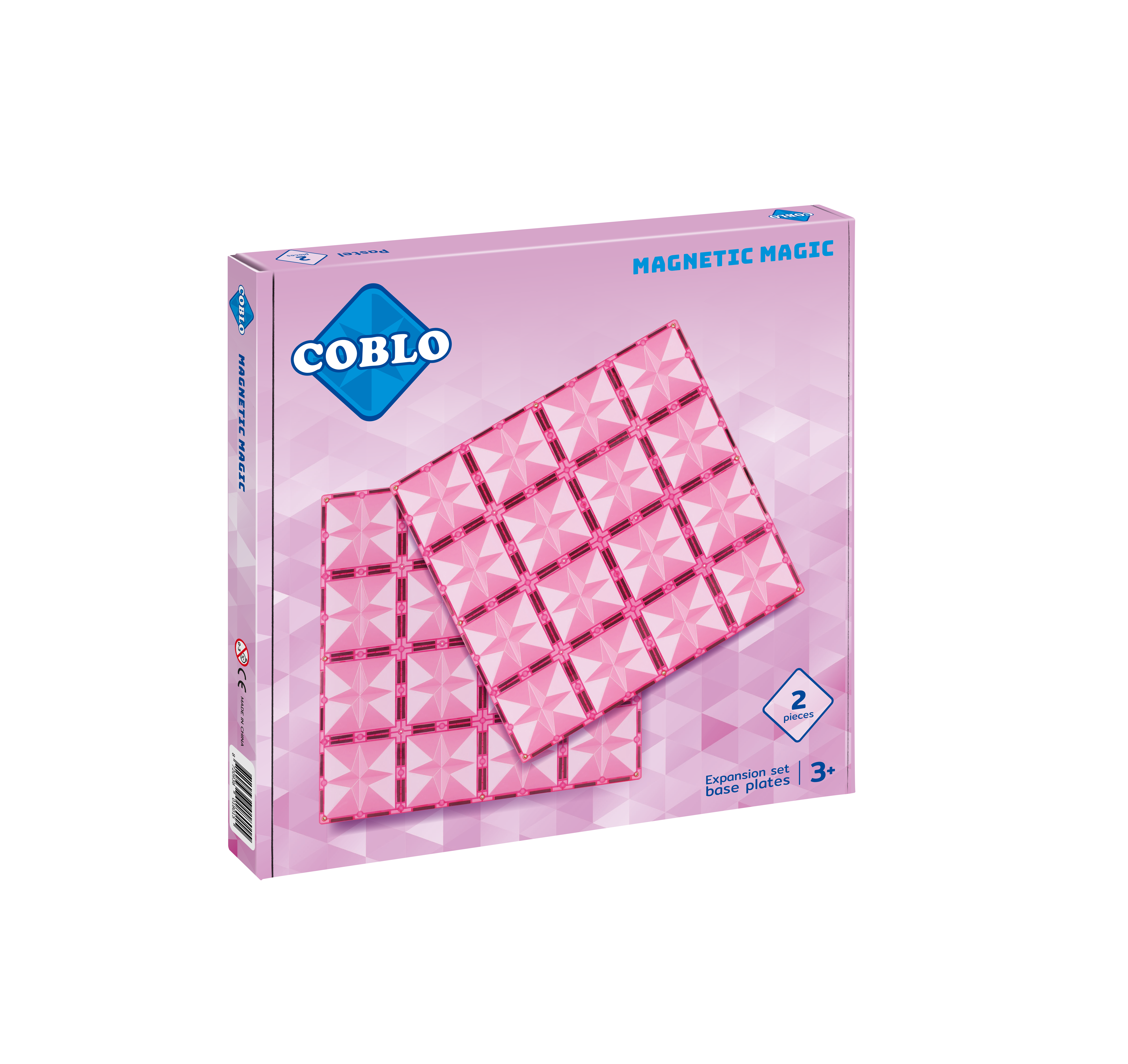 Coblo pastel baseplates 2 stuks afbeelding