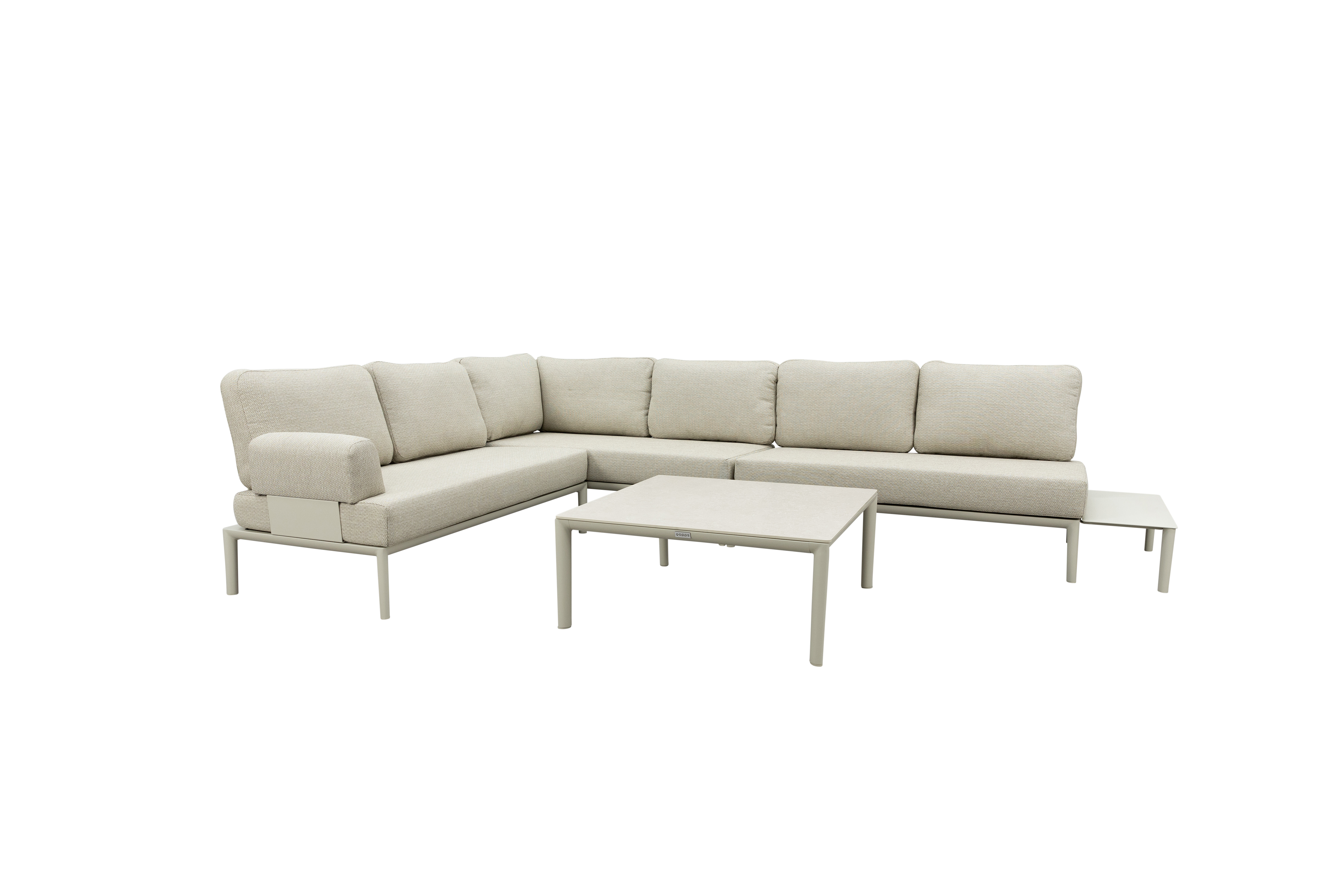 Qopps Alfie hoek loungeset met Alfie koffietafel