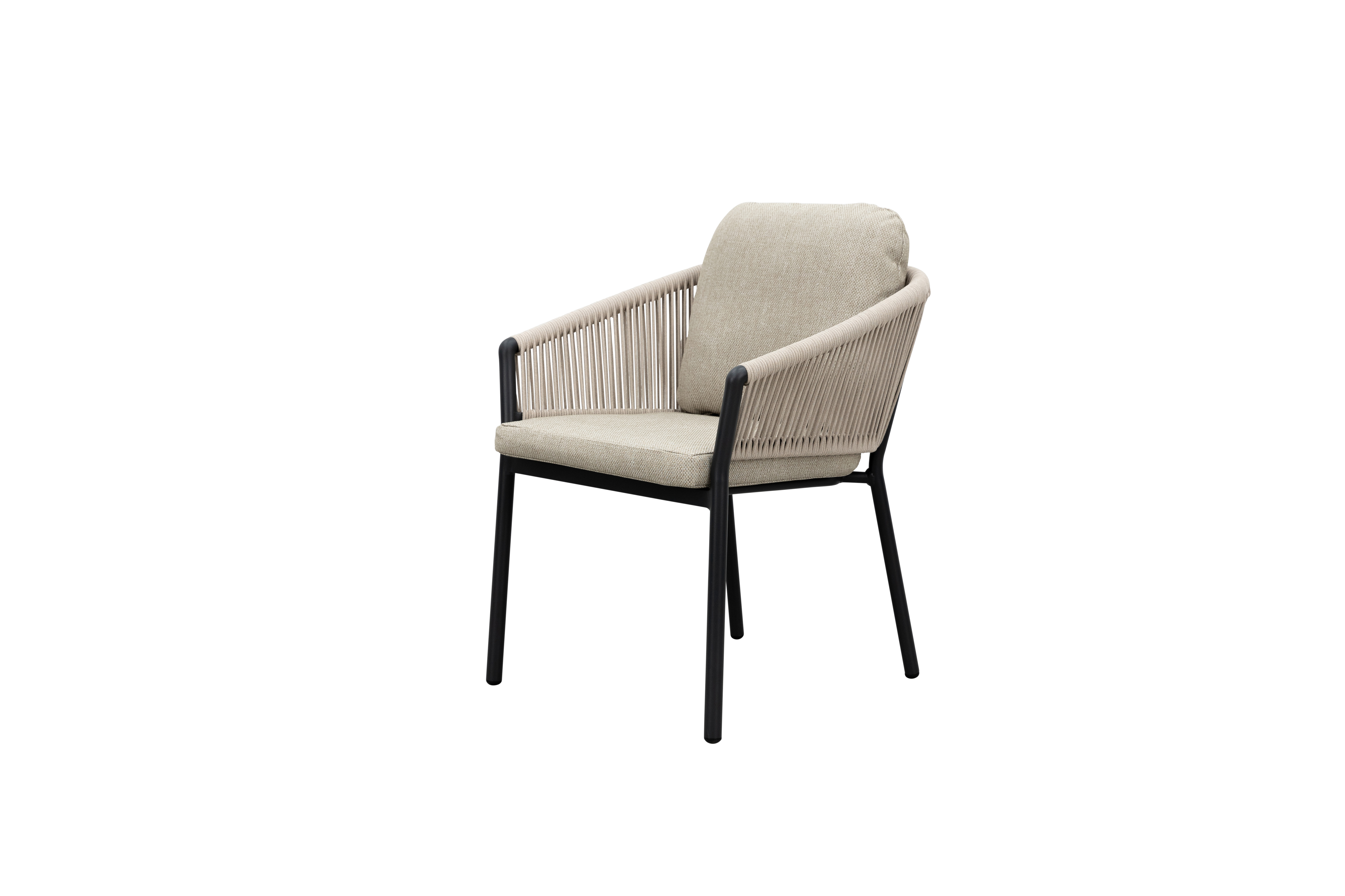 Qopps Felan dining tuinstoel royal grey