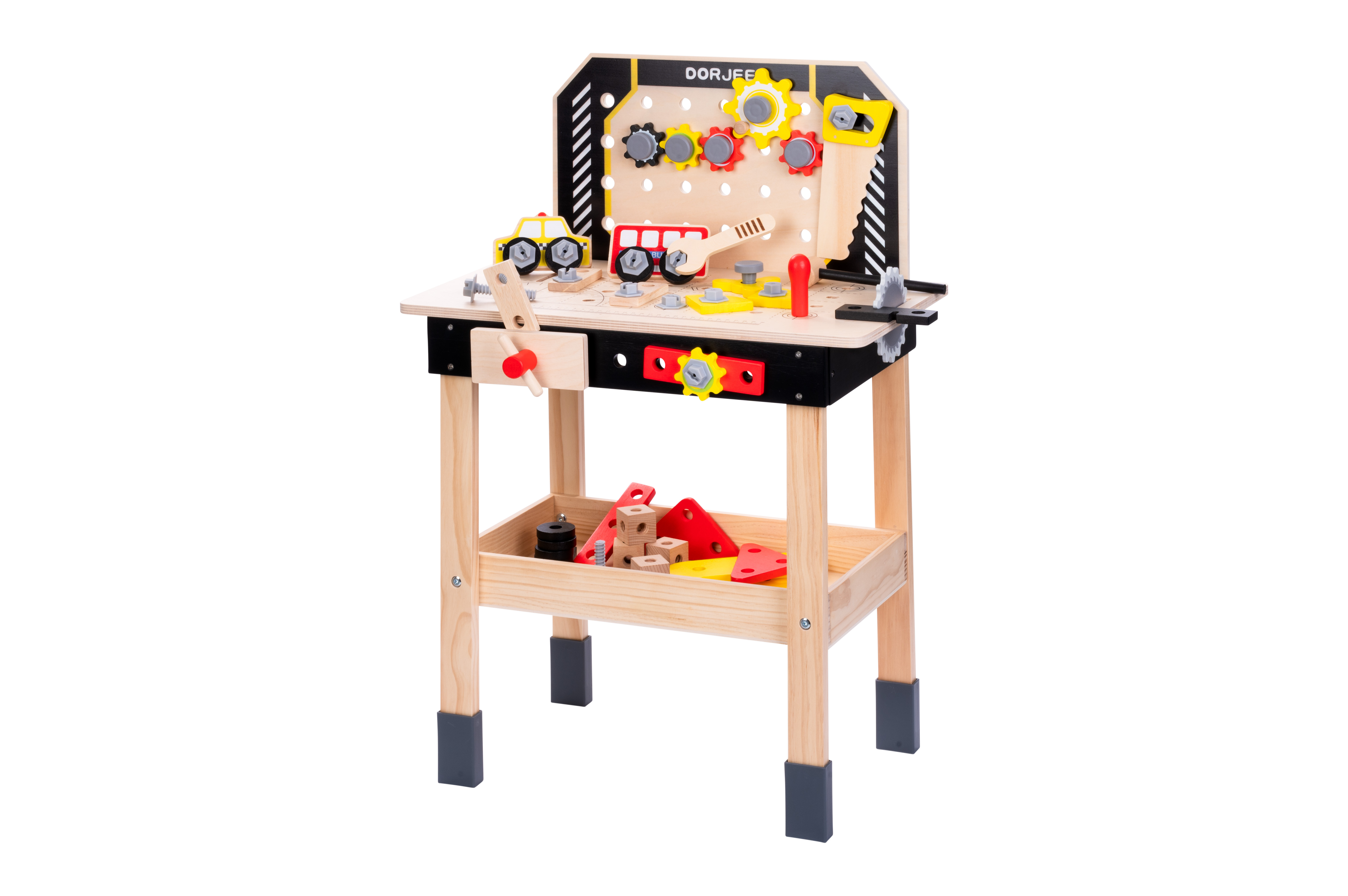 Houten speelgoed werkbank Dorjee