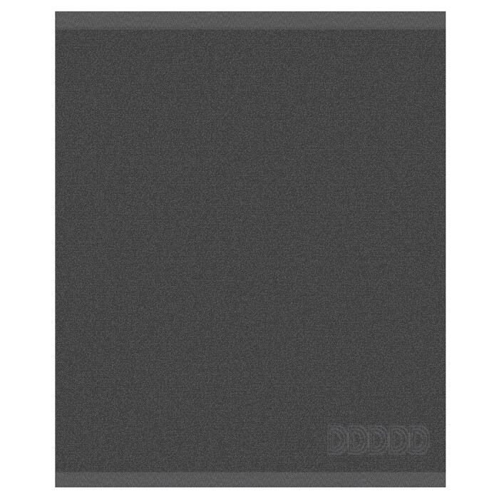DDDDD keukendoek logo 50 x 55 zwart