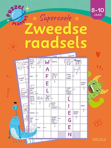 Deltas Puzzelplaneet - Supercoole zweedse raadsels (8-10 j.)