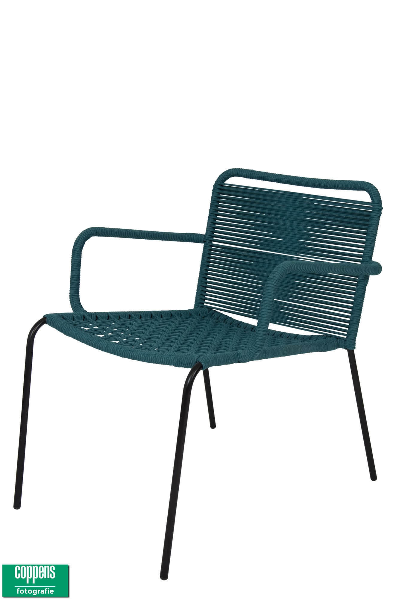 Dover loungestoel rope petrol