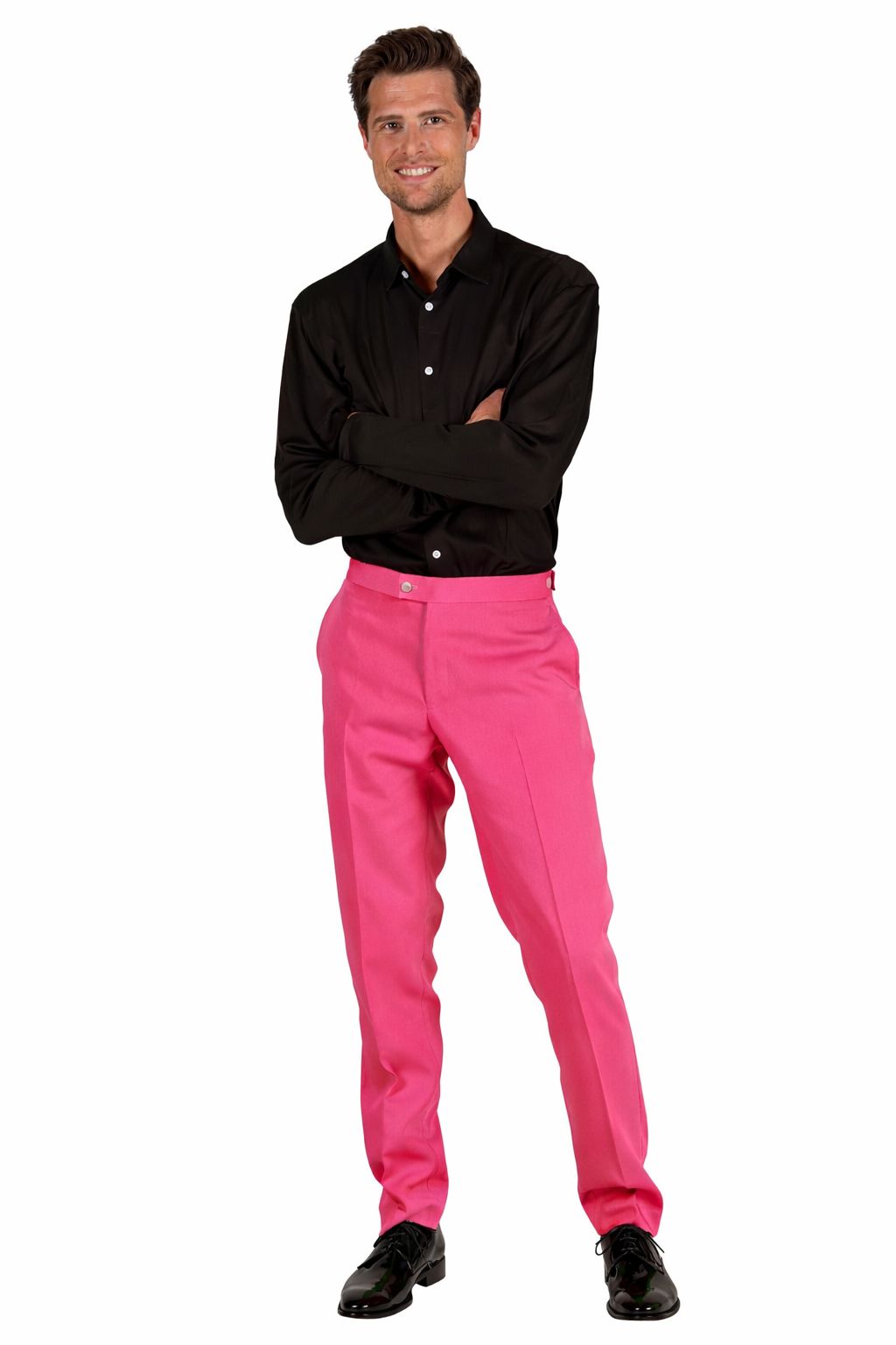 Herenbroek classic style pink