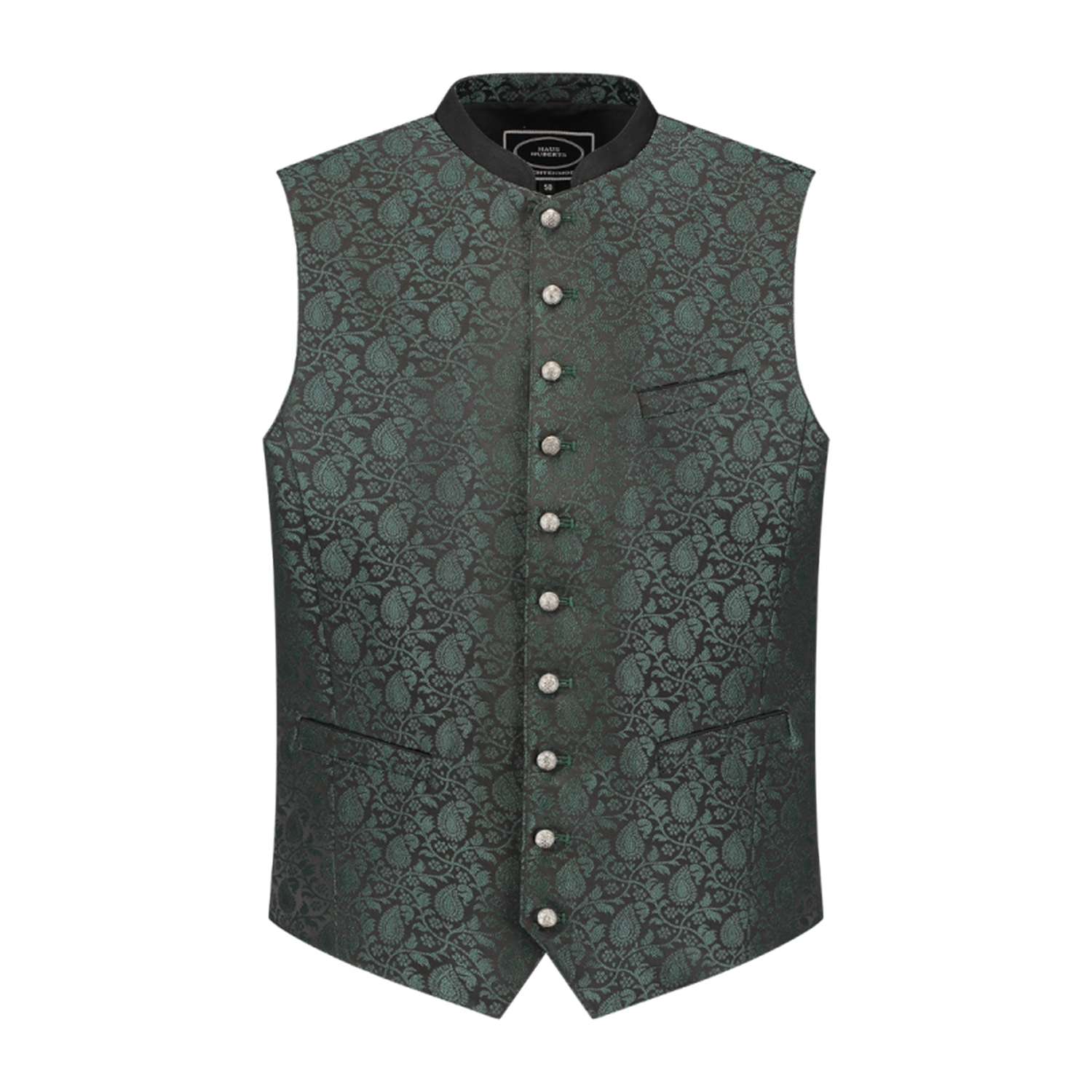 Trachtenvest Jacquard Groen