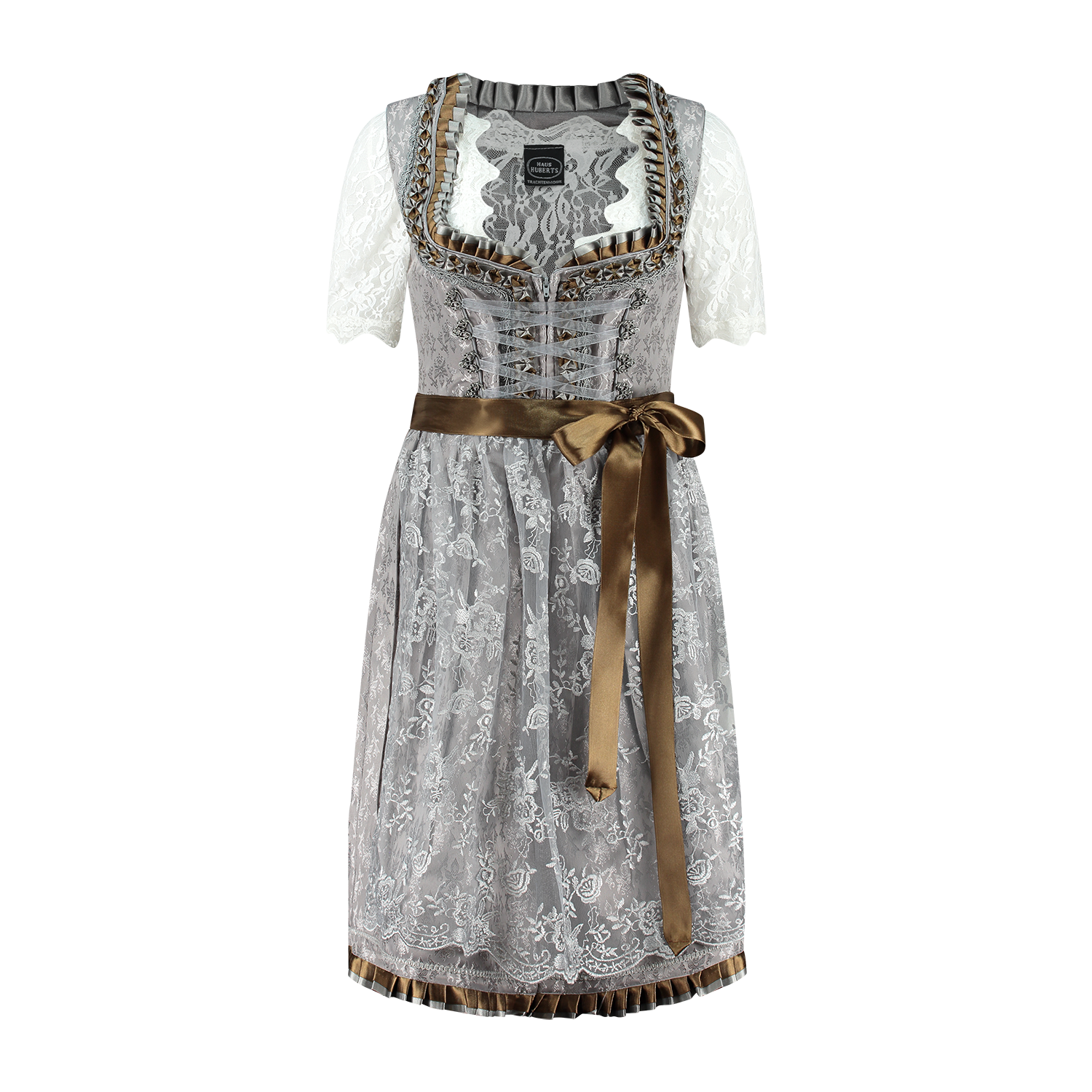 Dirndl Star zilver antiek brons