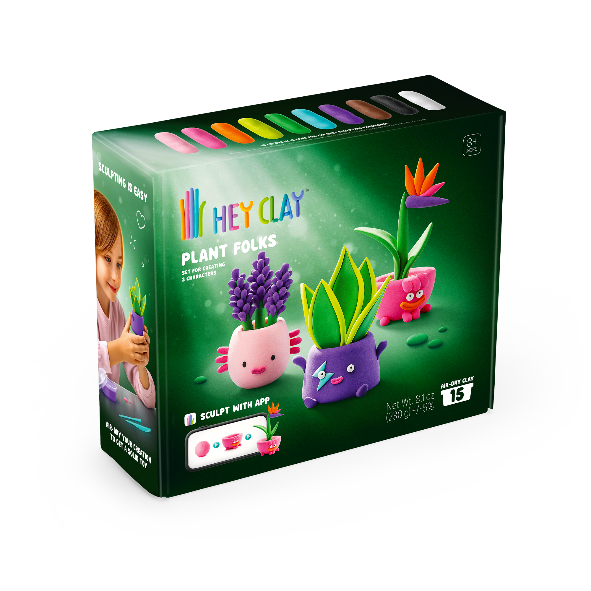 HeyClay plant folks 15cans