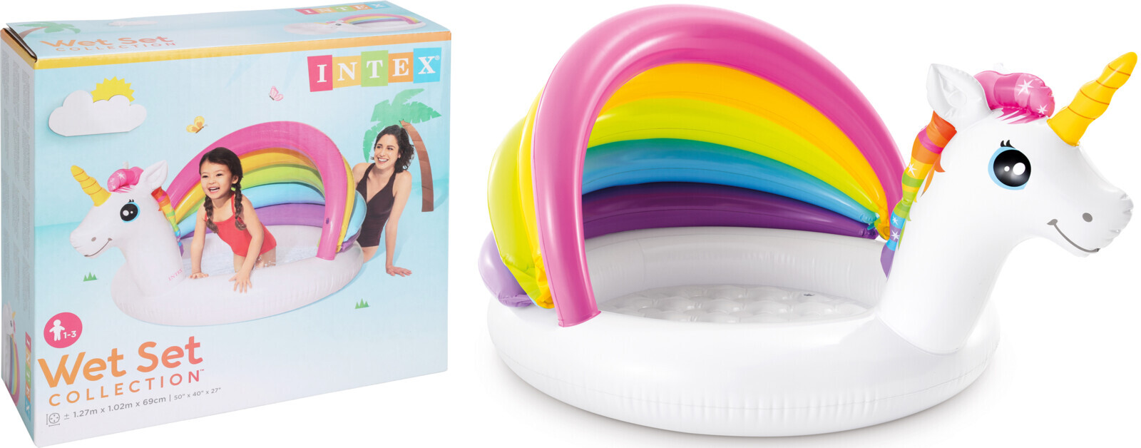 Intex baby zwembad eenhoorn