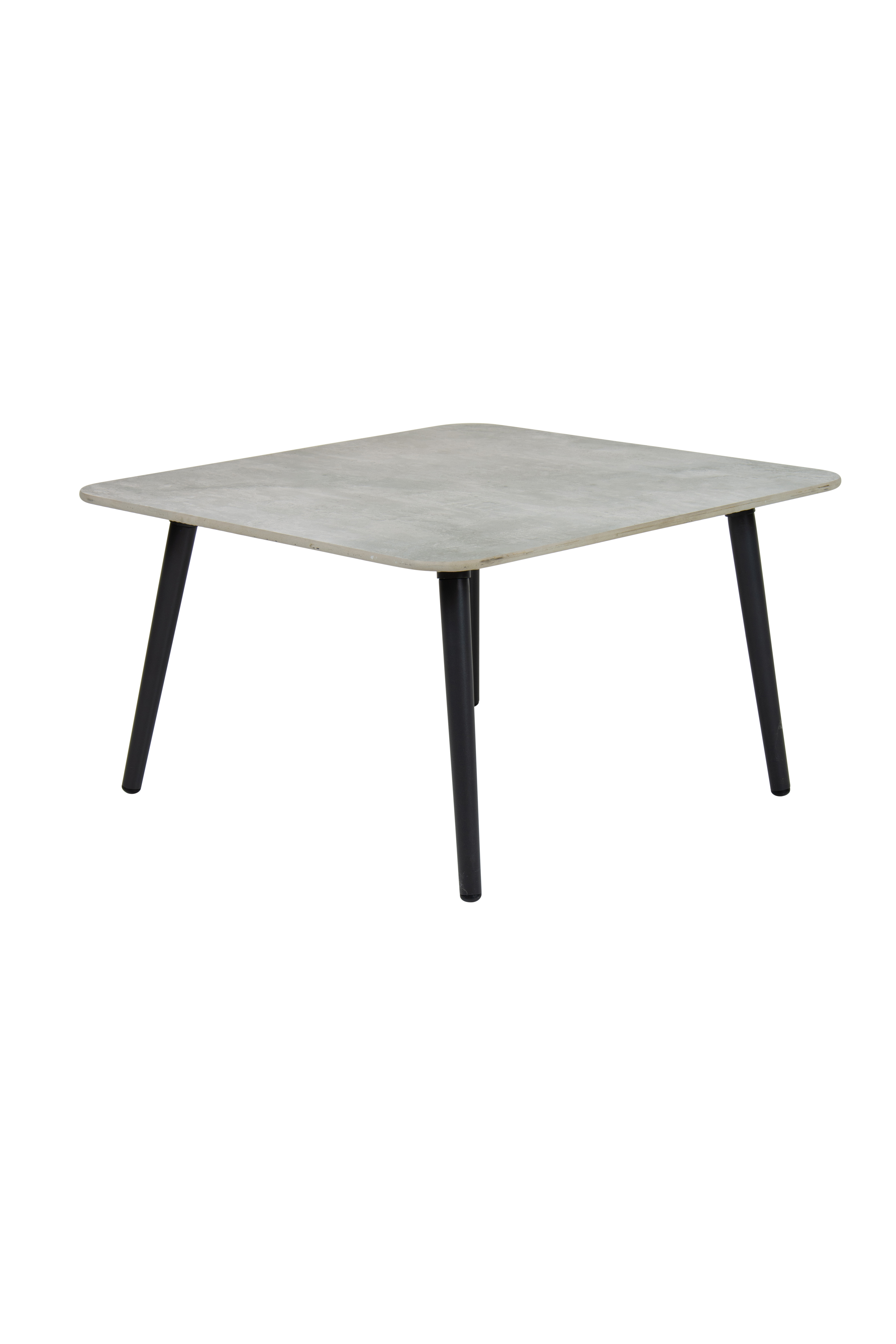 Qopps Brasilia bijzettafel 70 x 70 antraciet