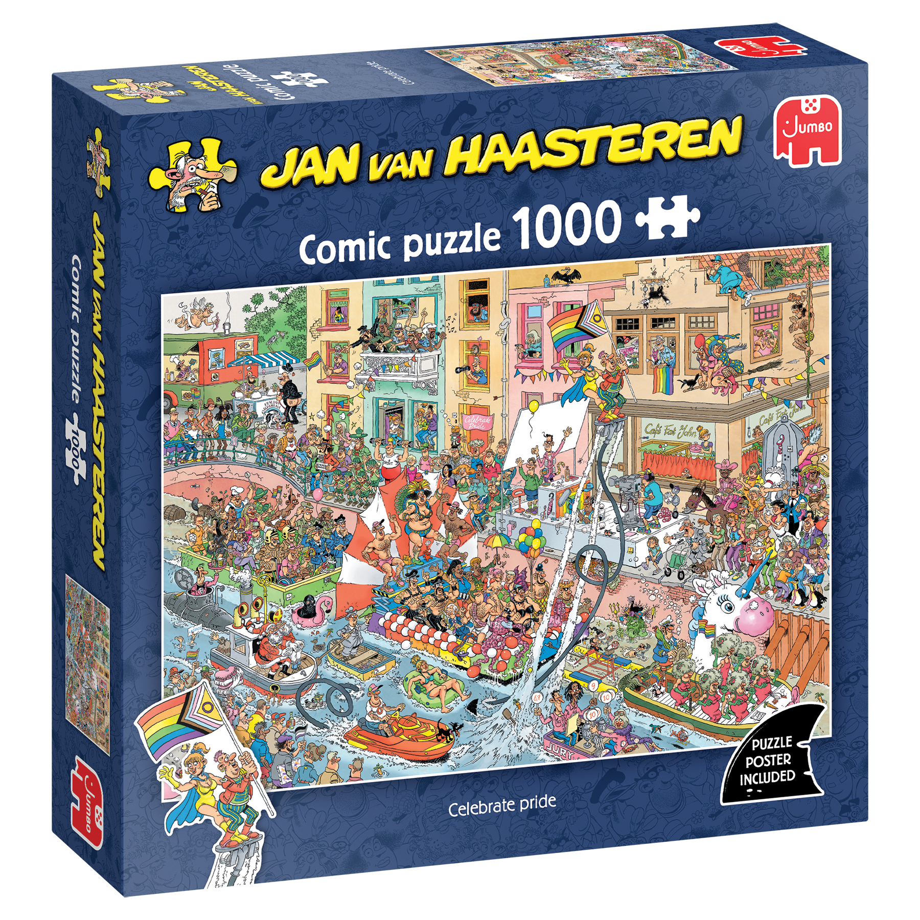 Jumbo Jan van Haasteren celebrate pride 1000 stukjes
