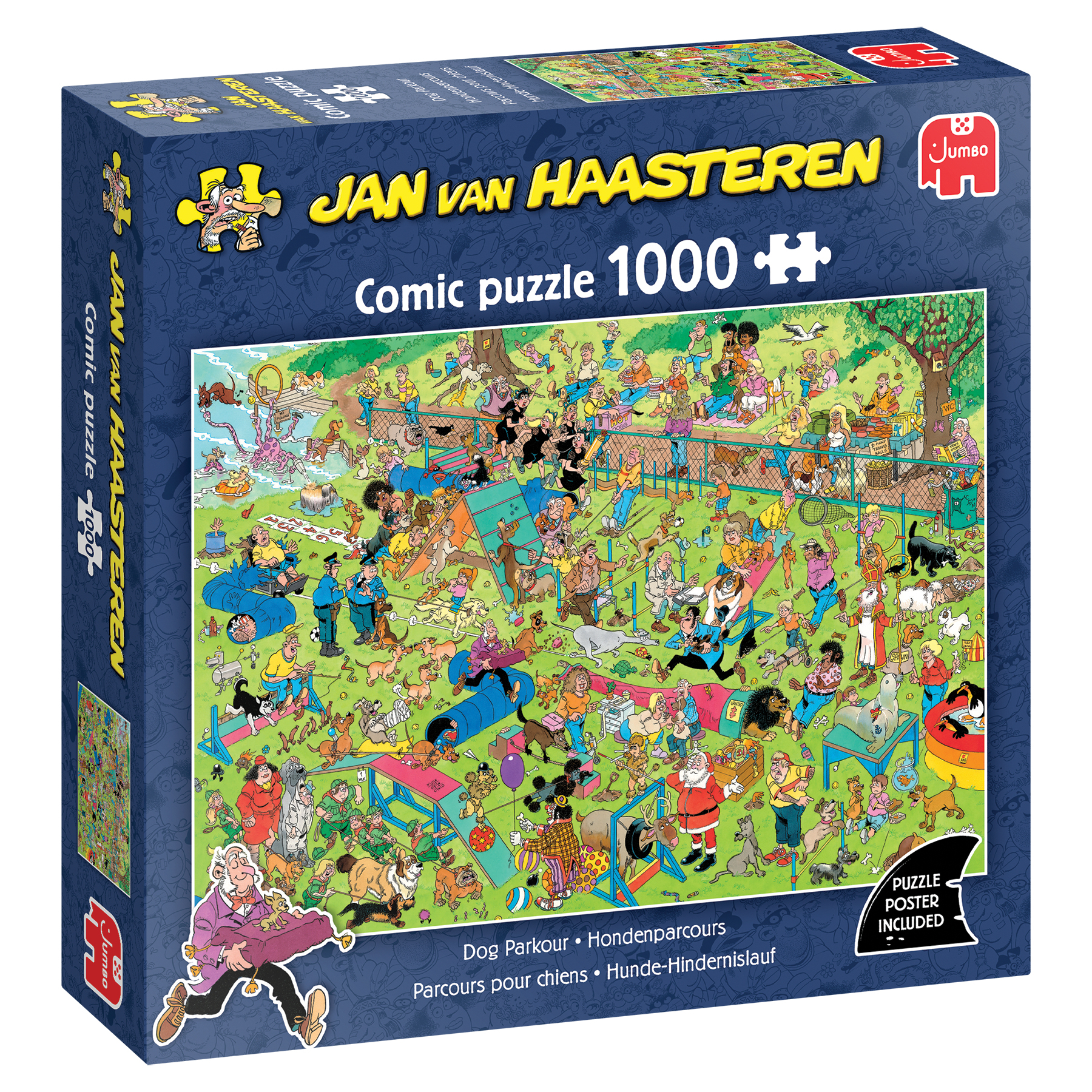 Jumbo Jan van Haasteren hondenparcours 1000 stukjes