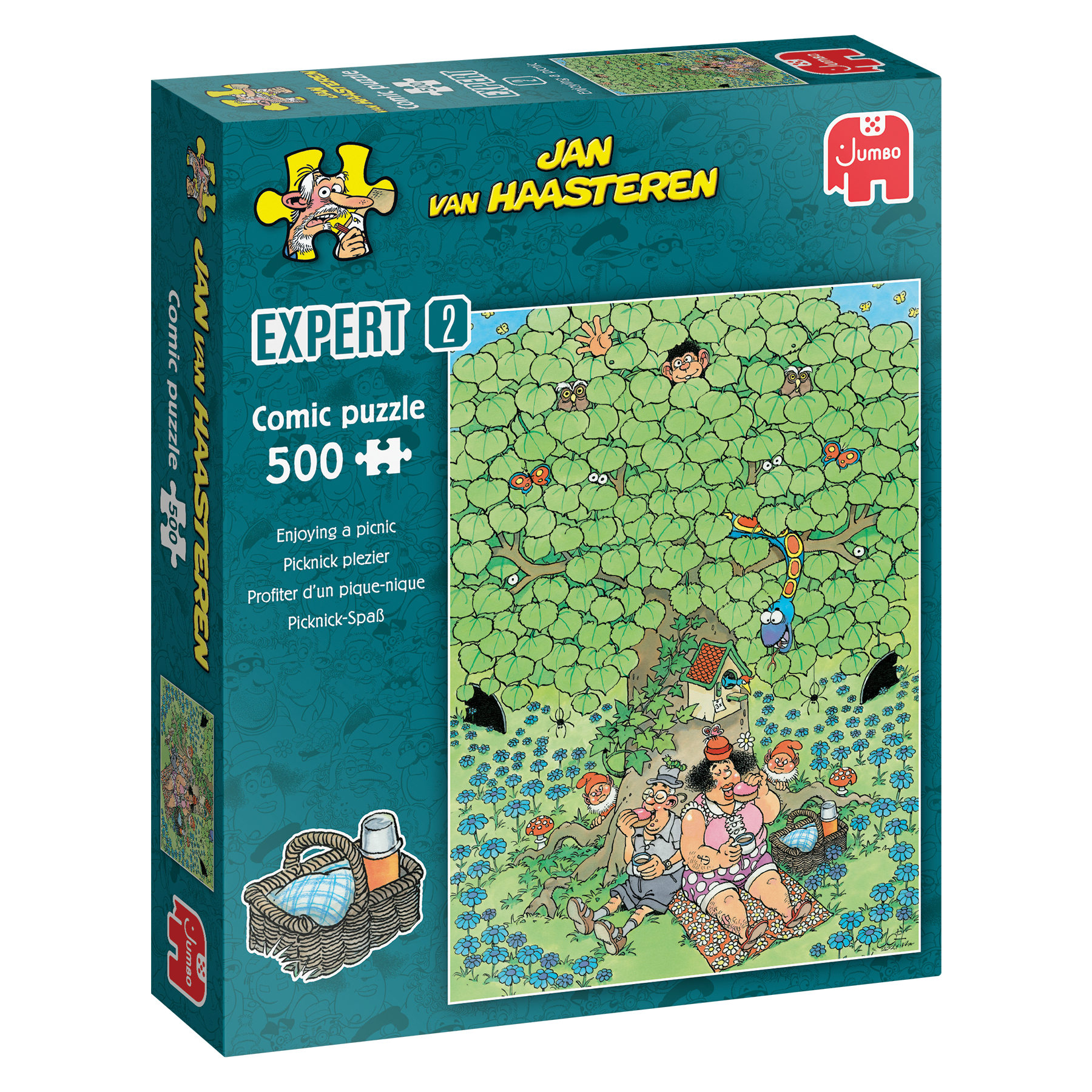 Jumbo Jan van Haasteren Expert 2 Picknick Plezier 500 stukjes