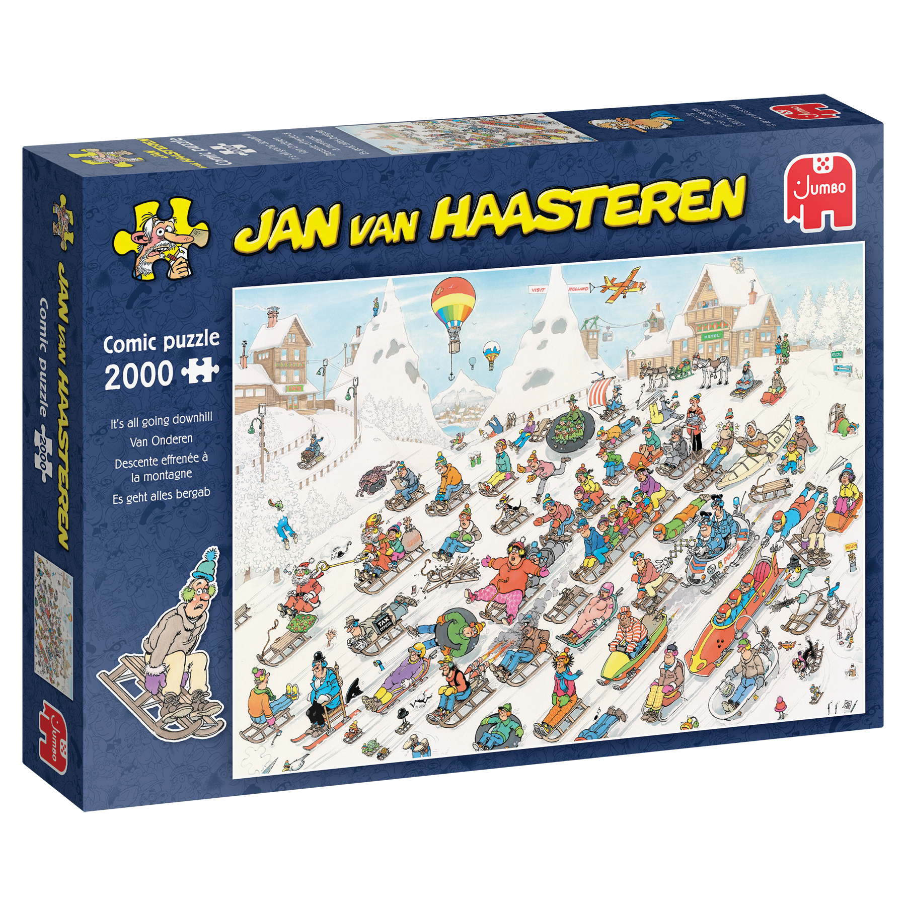 Jumbo Jan van Haasteren van onderen 2000 stukjes