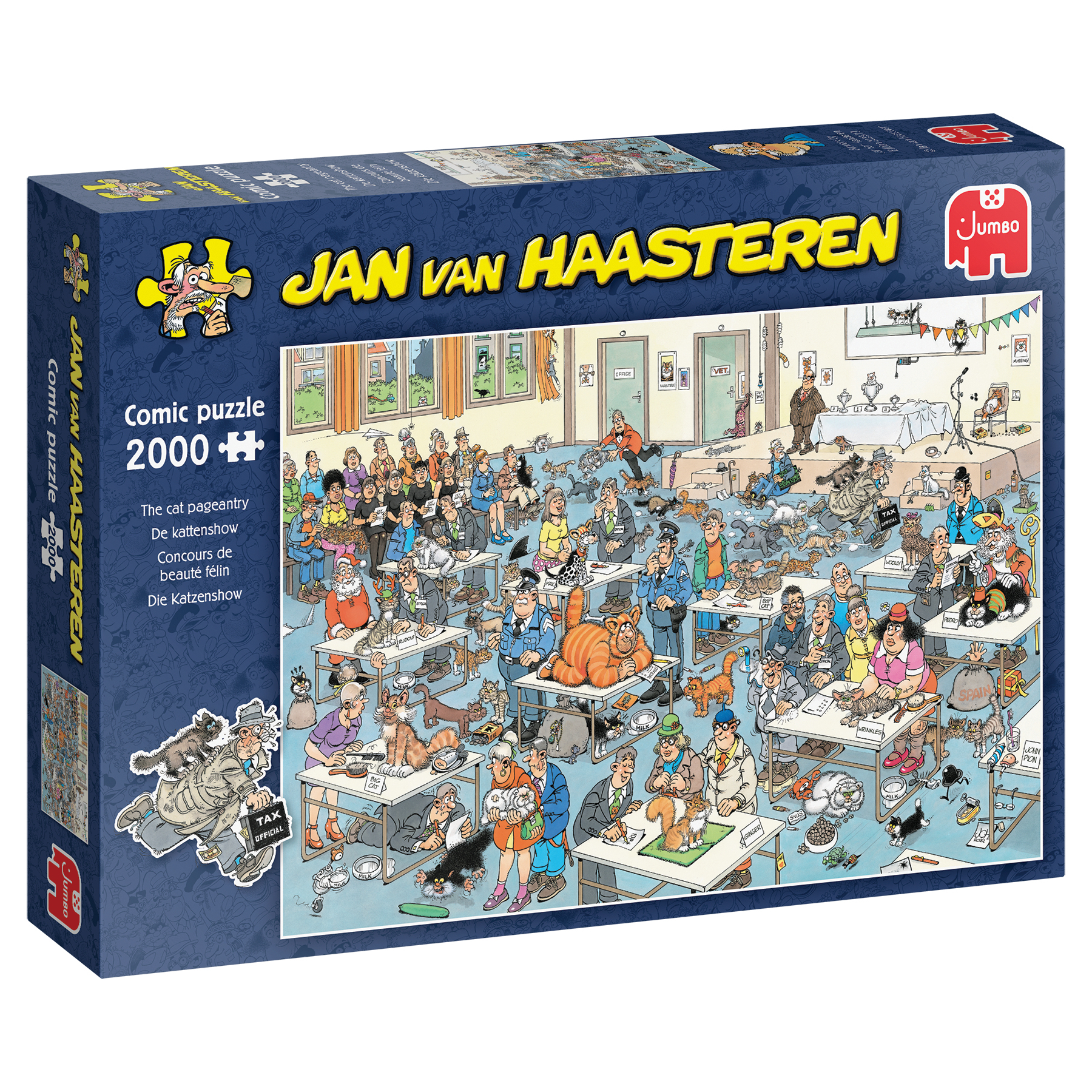 Jumbo Jan van Haasteren de kattenshow 2000 stukjes