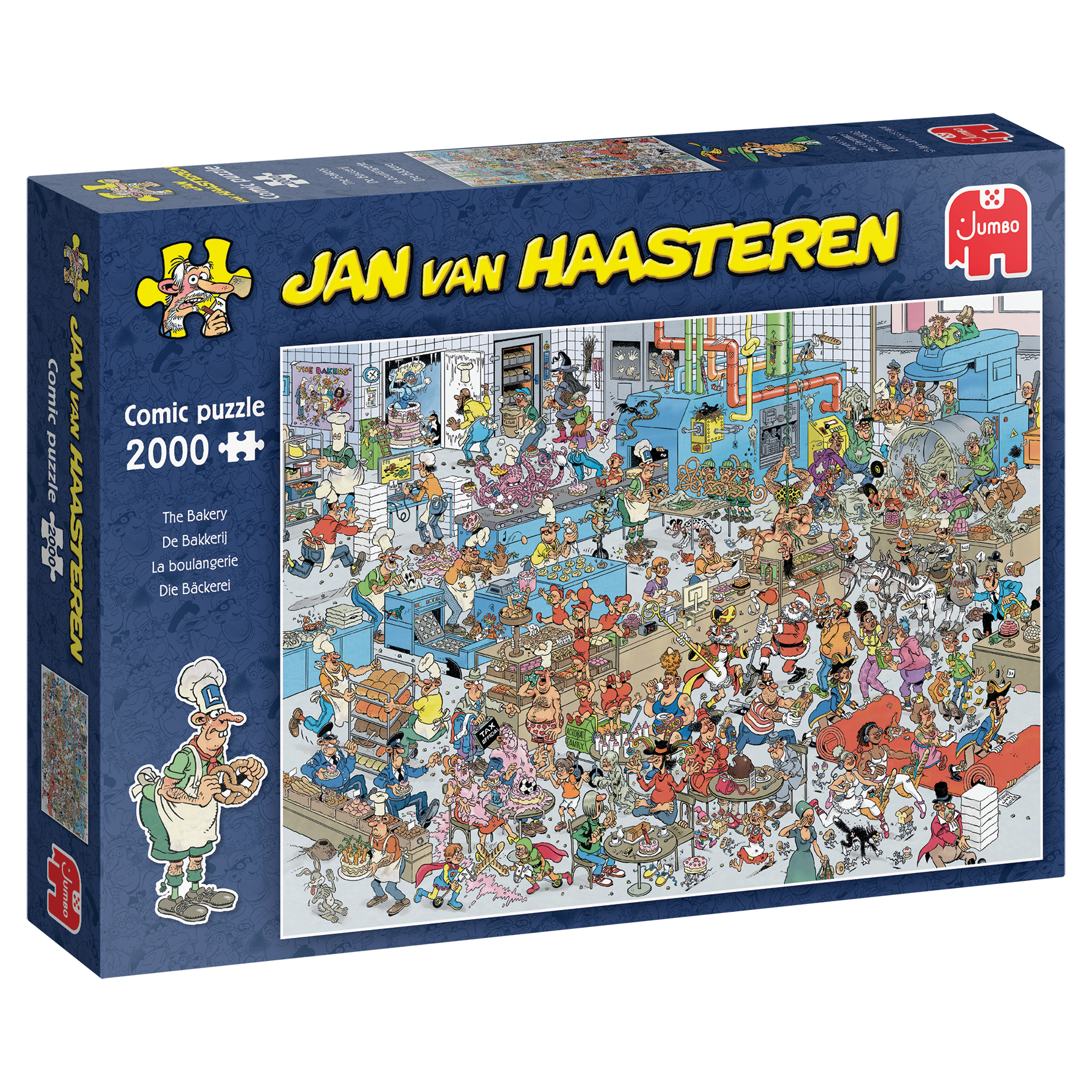 Jumbo Jan van Haasteren de bakkerij 2000 stukjes