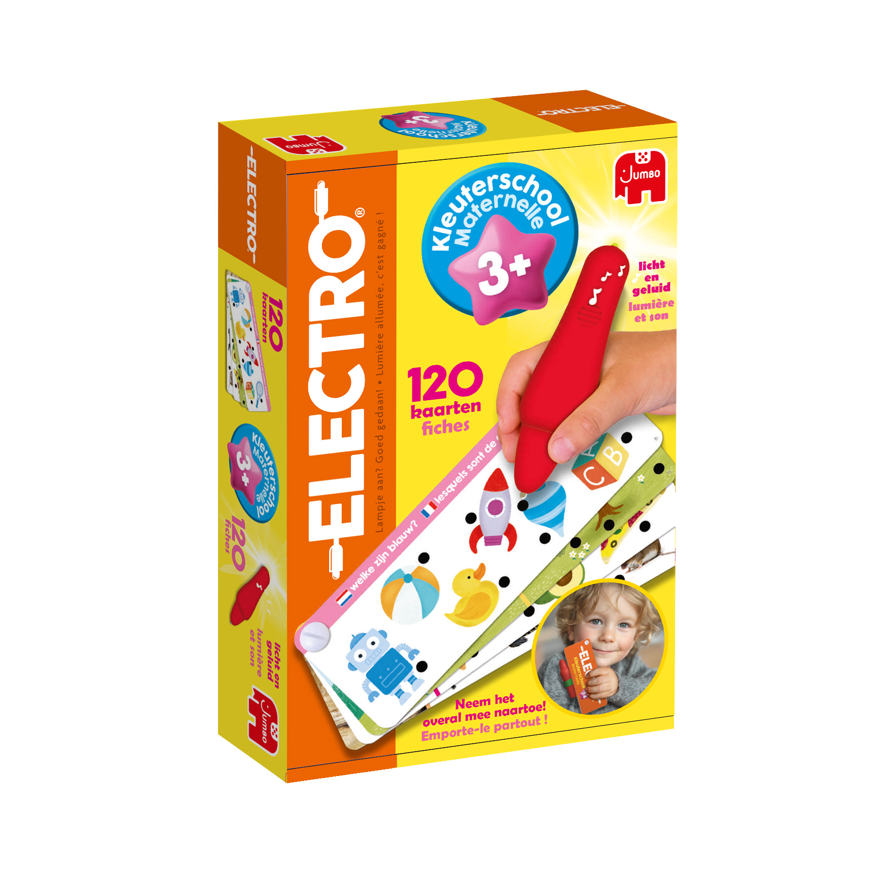 Jumbo Electro Fan On The Go Kleuterschool 3+