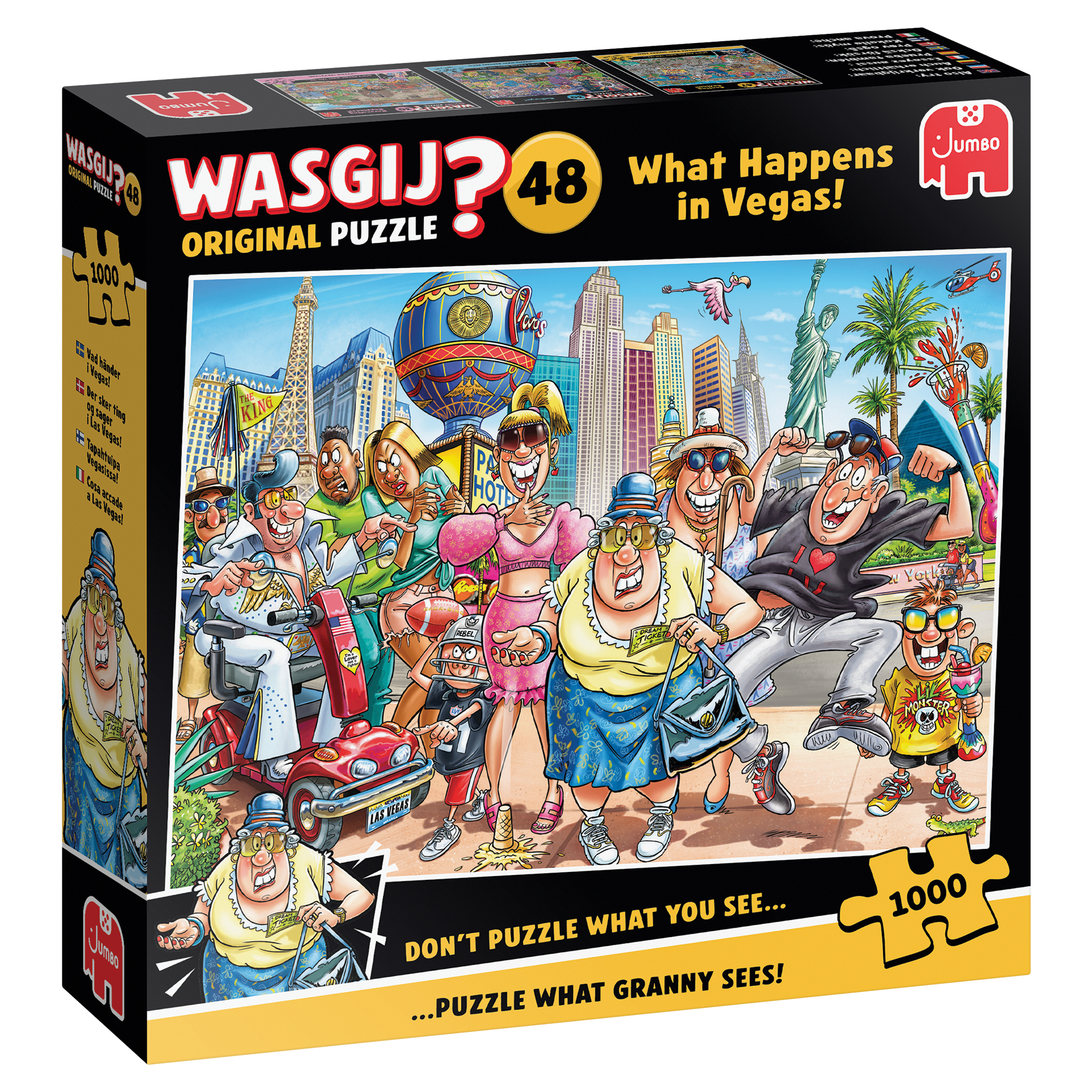 Jumbo Wasgij? Original Wat gebeurd er in Vegas? 1000 stukjes