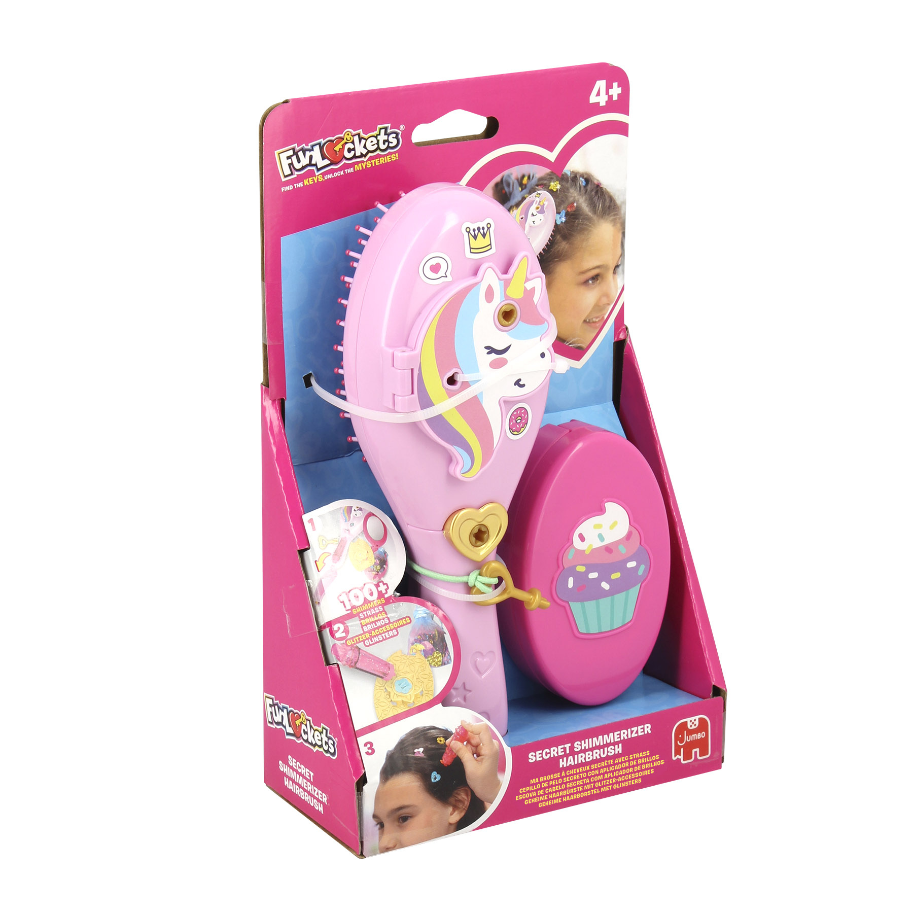 Jumbo funlockets geheime haarborstel