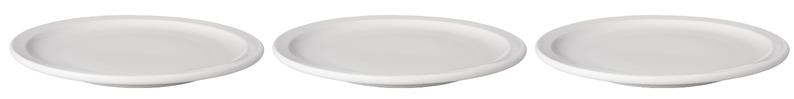 Bord plat 24 cm smalle rand Mammoet verpakking 3 stuks