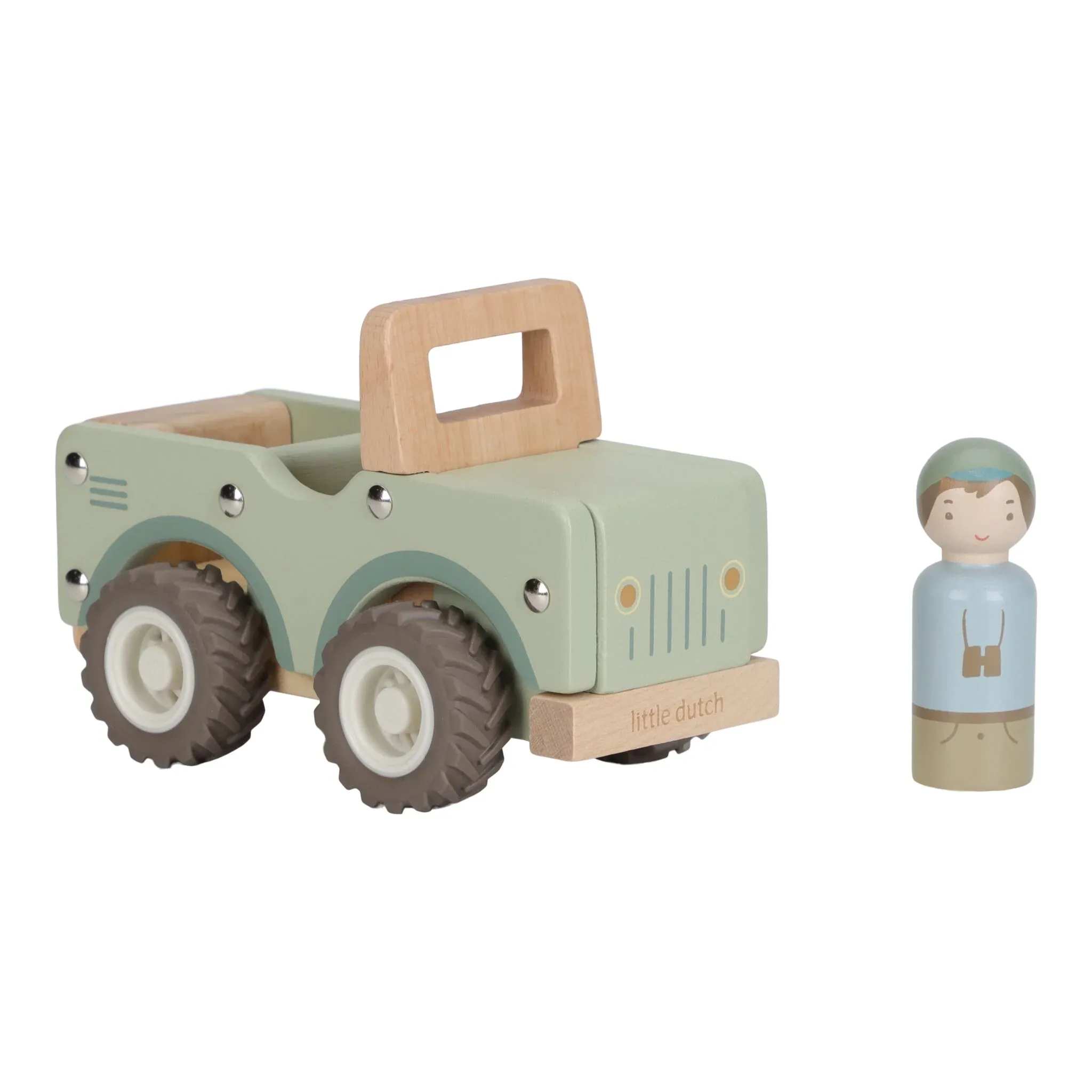 Little Dutch houten safari auto
