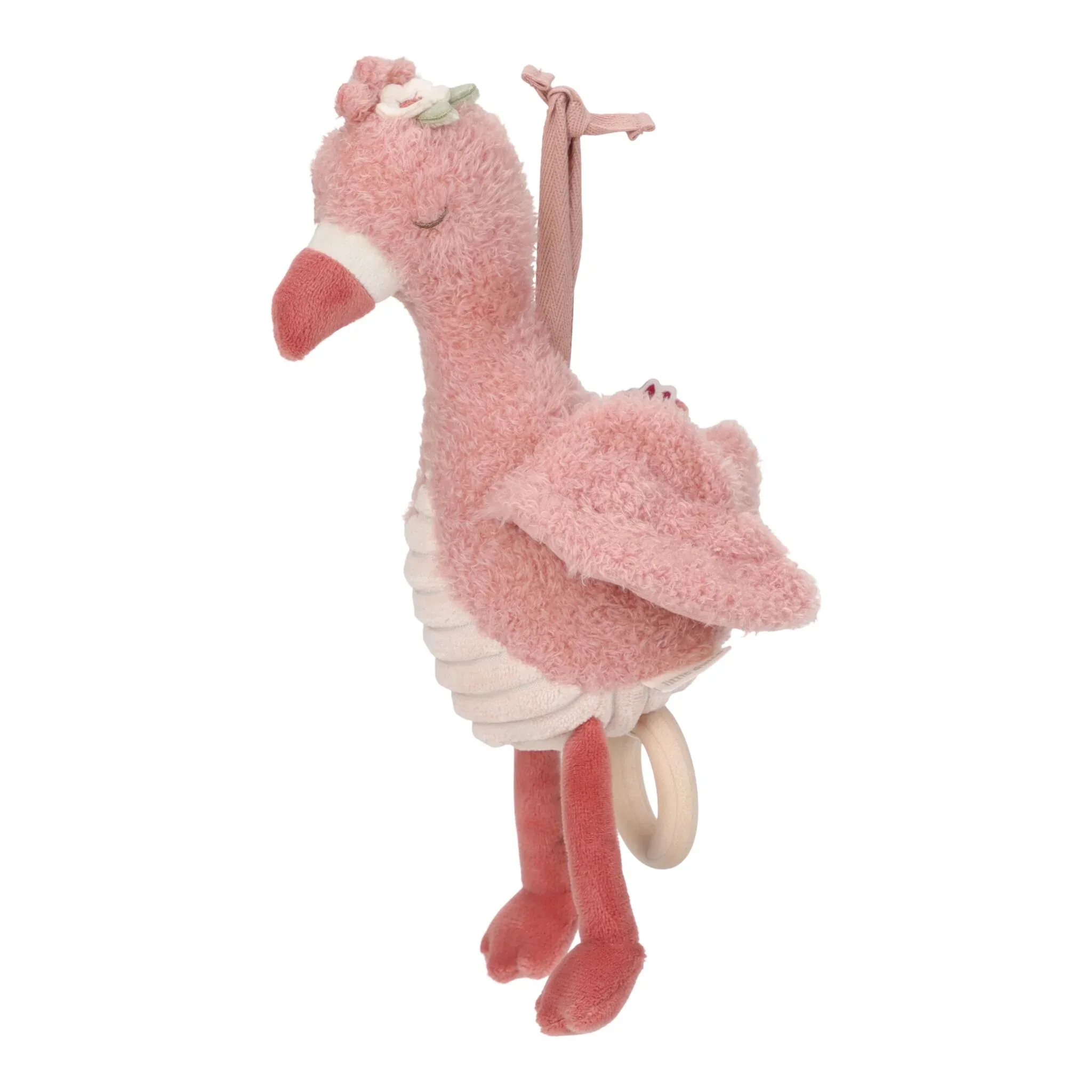 Little Dutch muziekdoosje flamingo roze safari friends