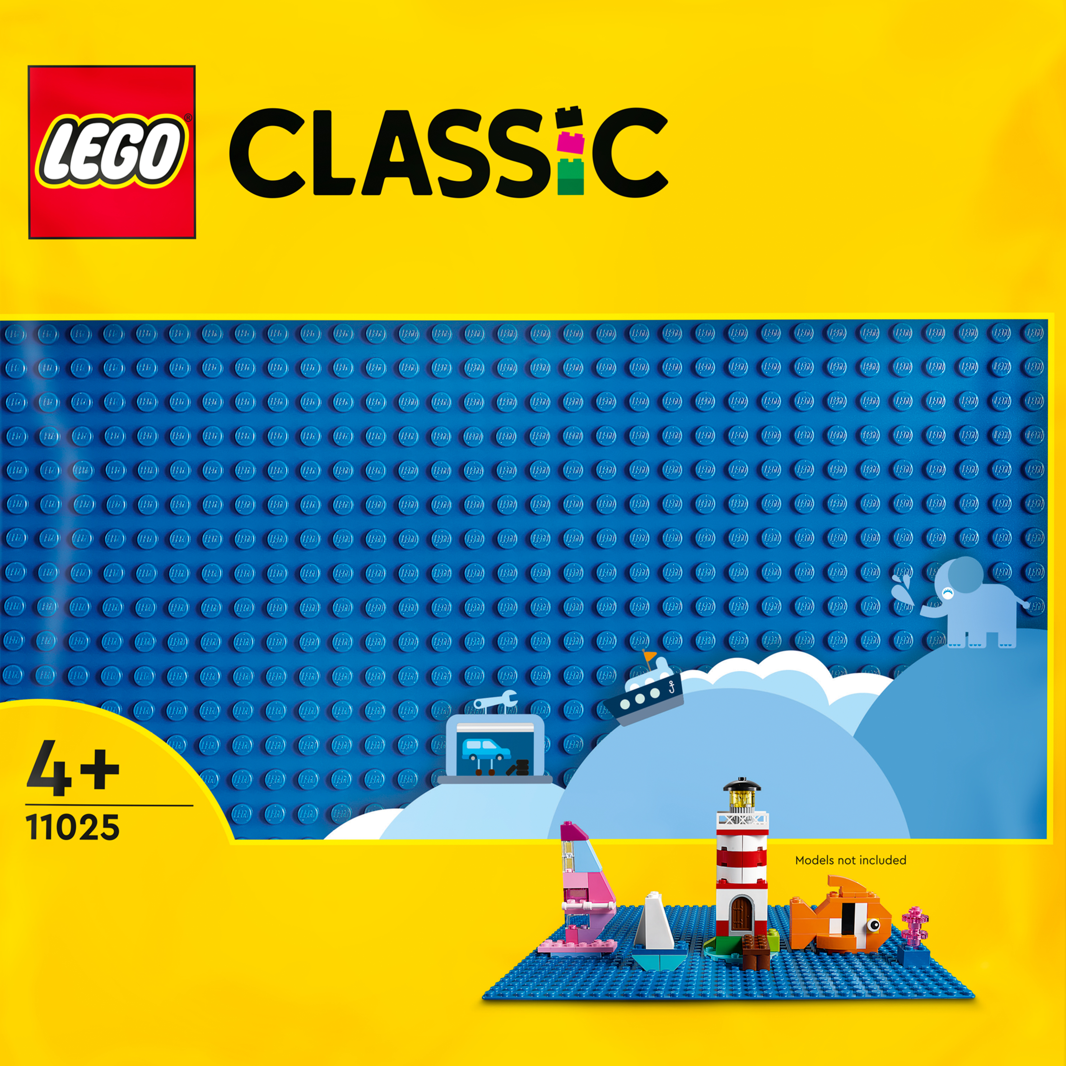LEGO® Classic 11025 blauwe bouwplaat afbeelding