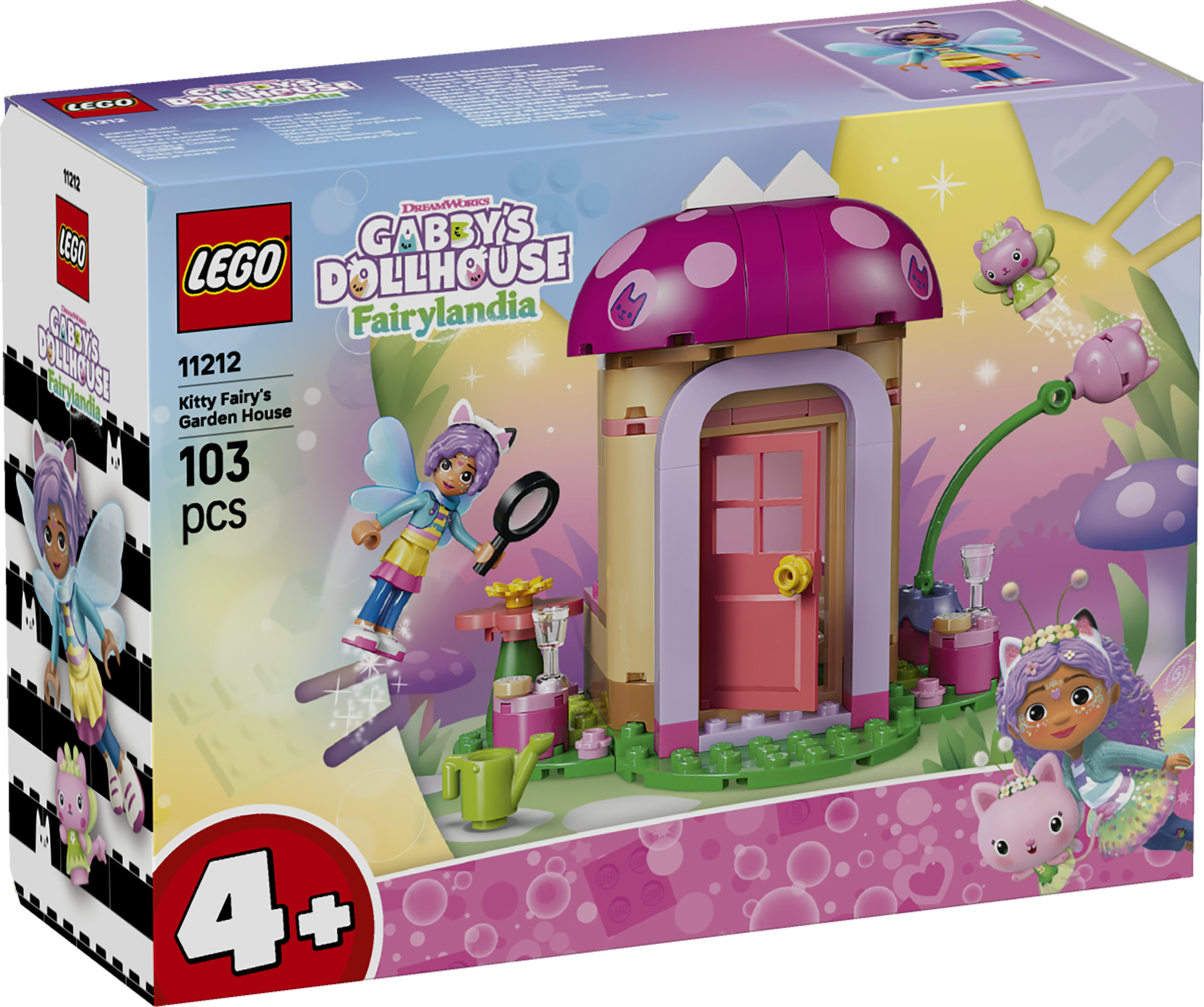 LEGO® Gabyy's Dollhouse 11212 Kitty Fee's tuinhuisje