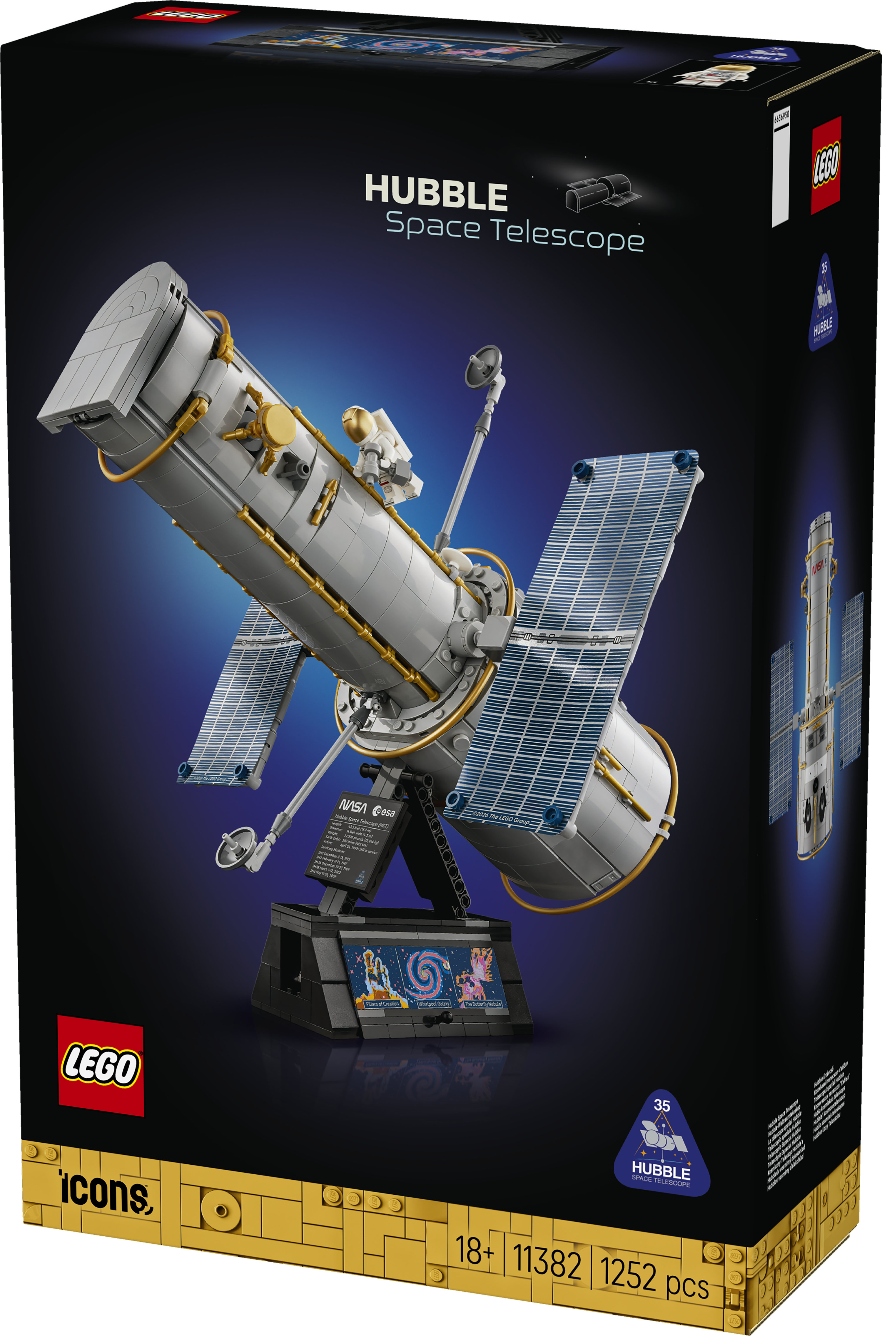 LEGO® Icons 11382 ruimtetelescoop Hubble